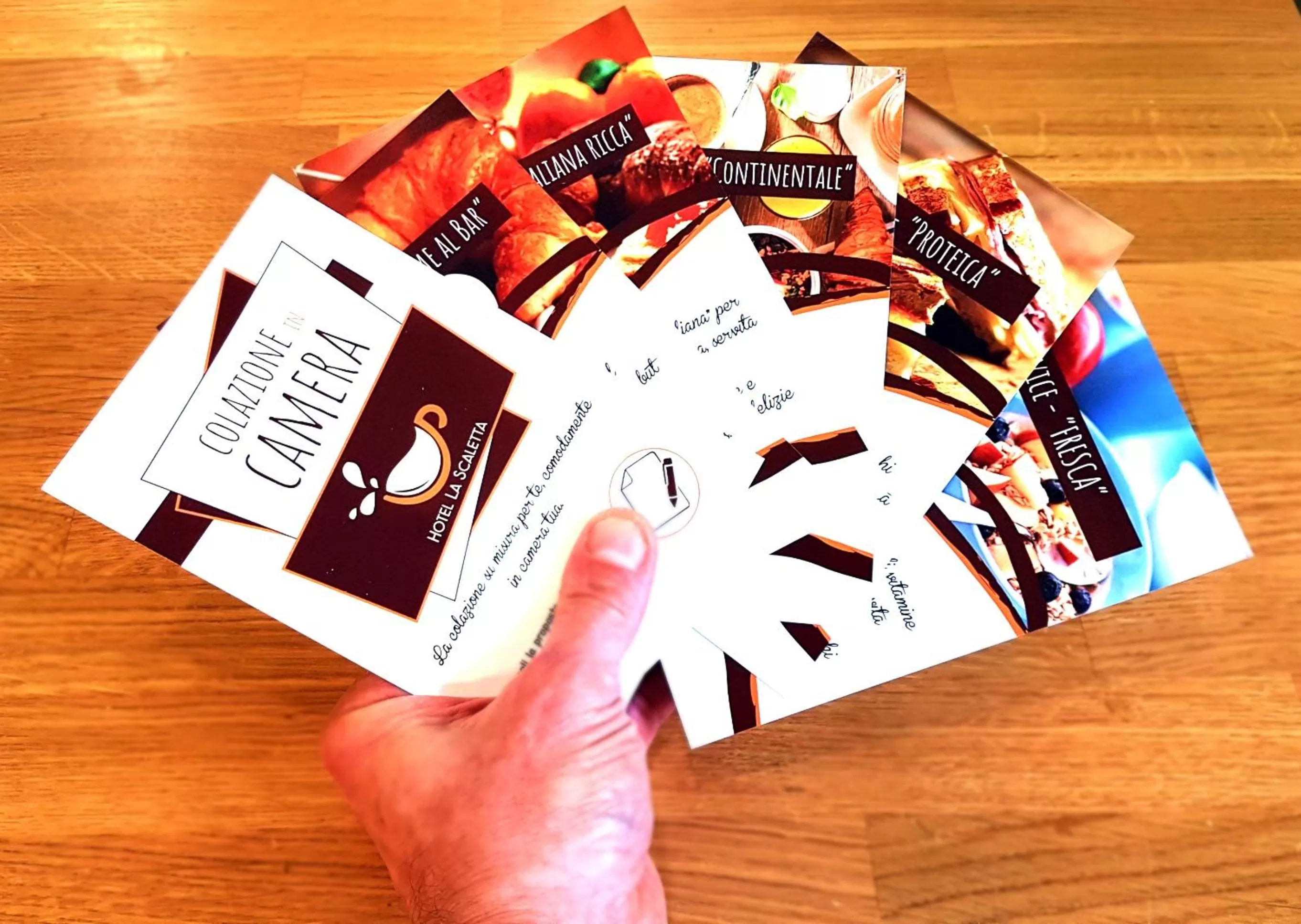 Food and drinks in Hotel La Scaletta