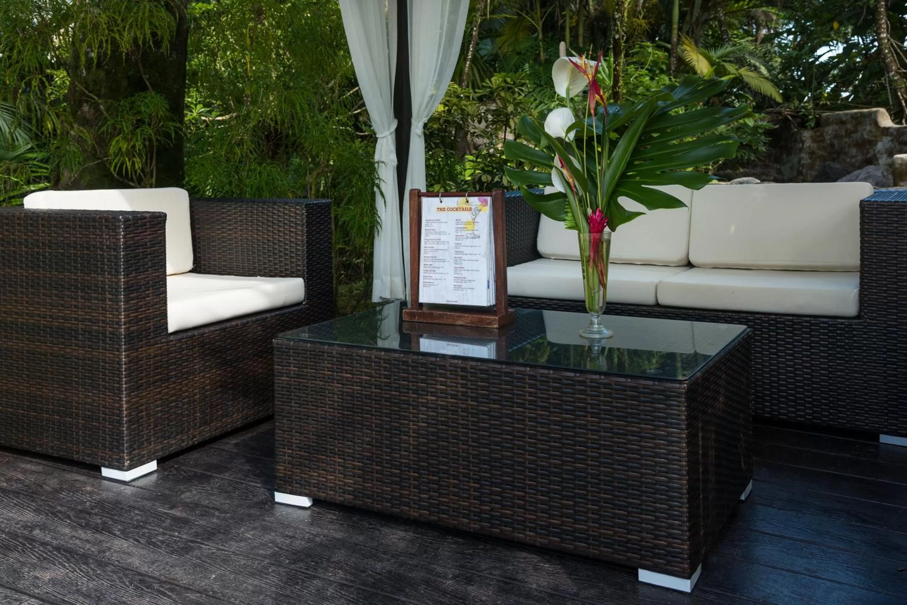 Patio in The Royal Corin Thermal Water Spa & Resort - Adults Only