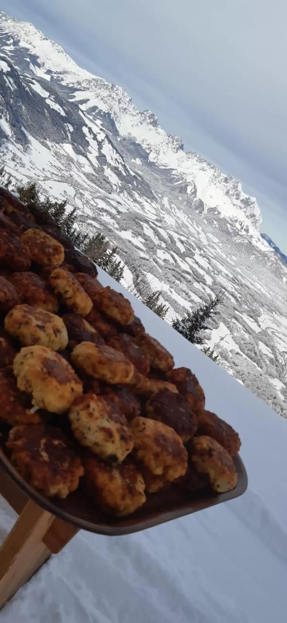 Hocheckhuette On Top of the Kitzbuehel Hahnenkamm Mountain