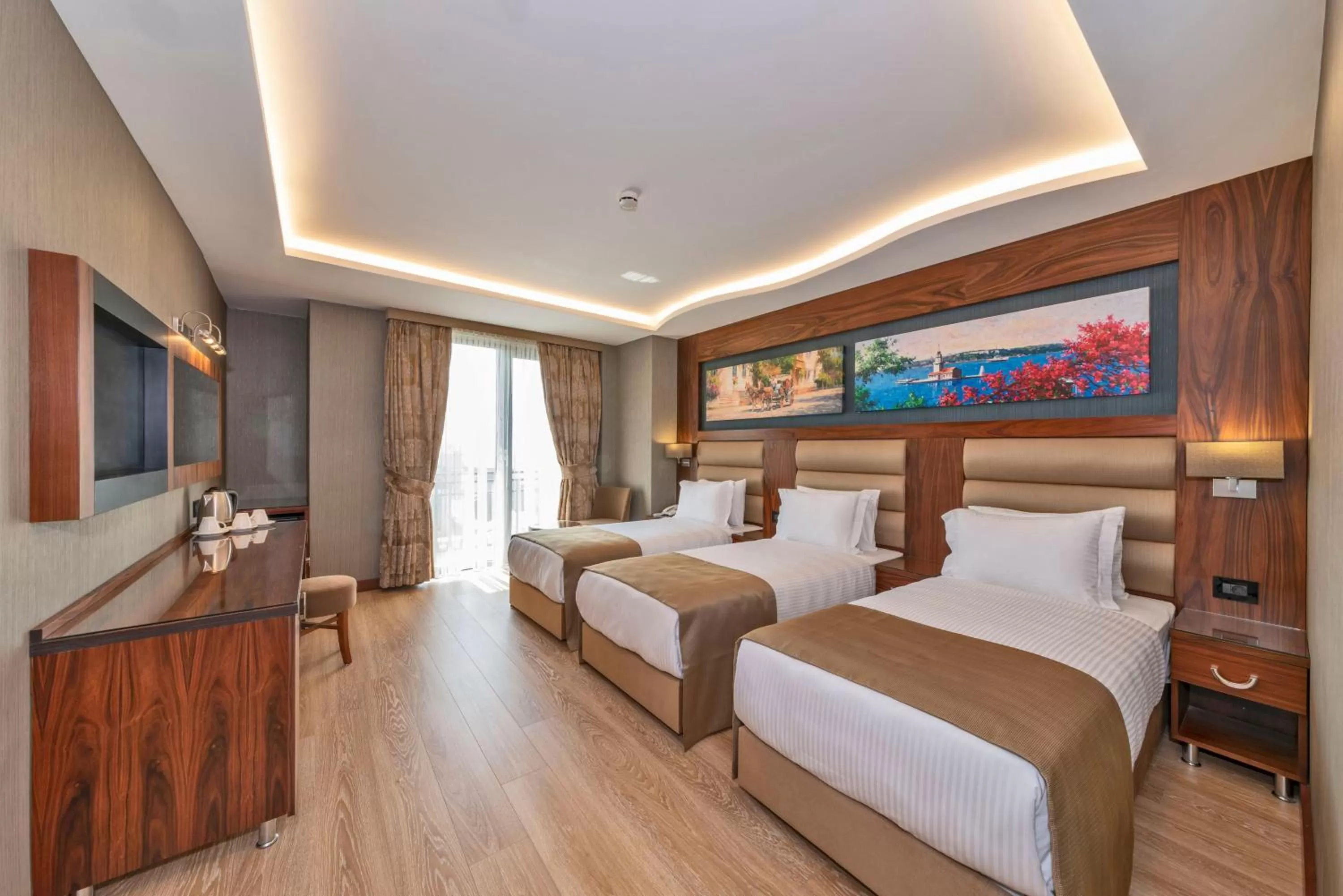 Bed in Piya Sport Hotel