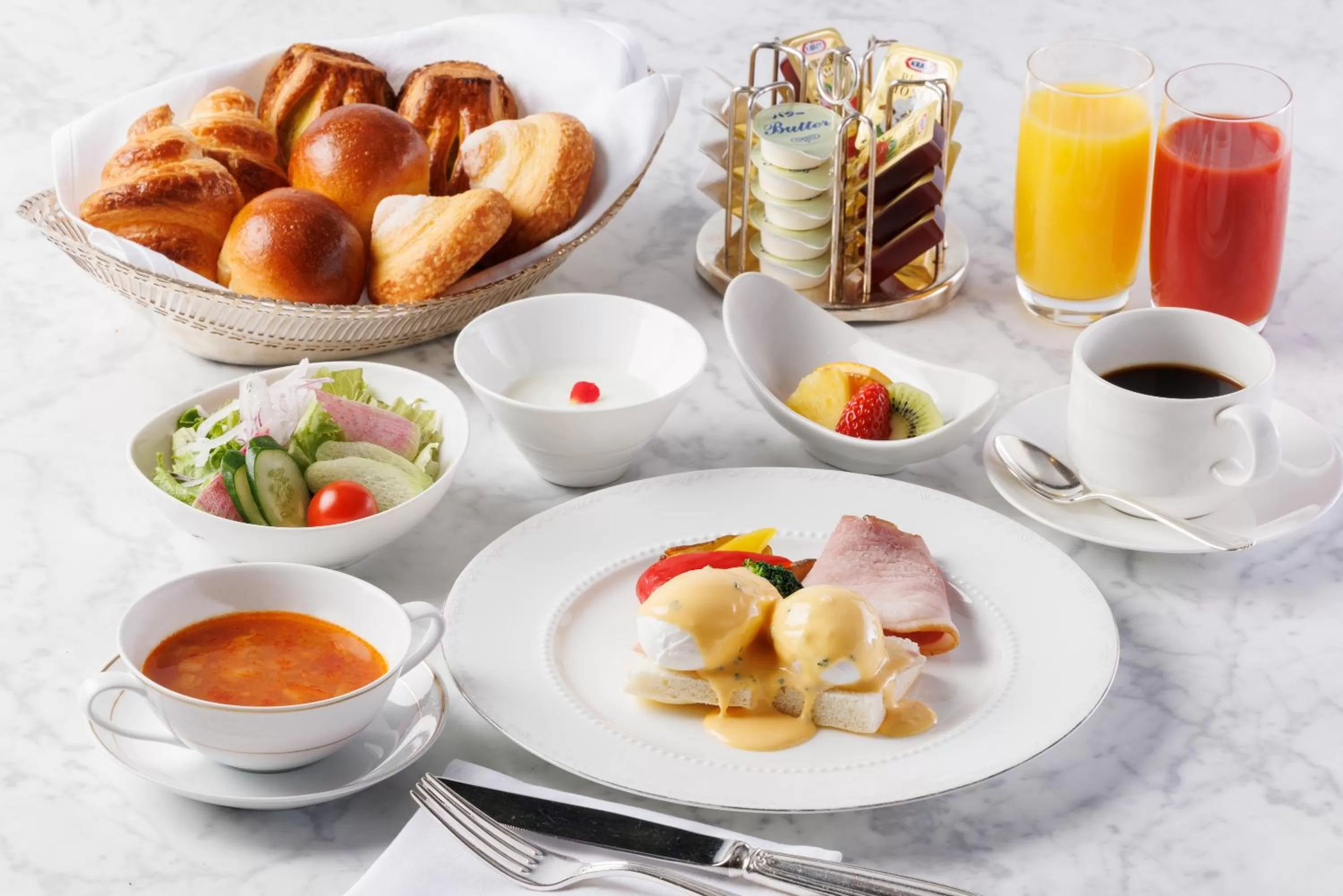 Breakfast in Dai-ichi Hotel Tokyo