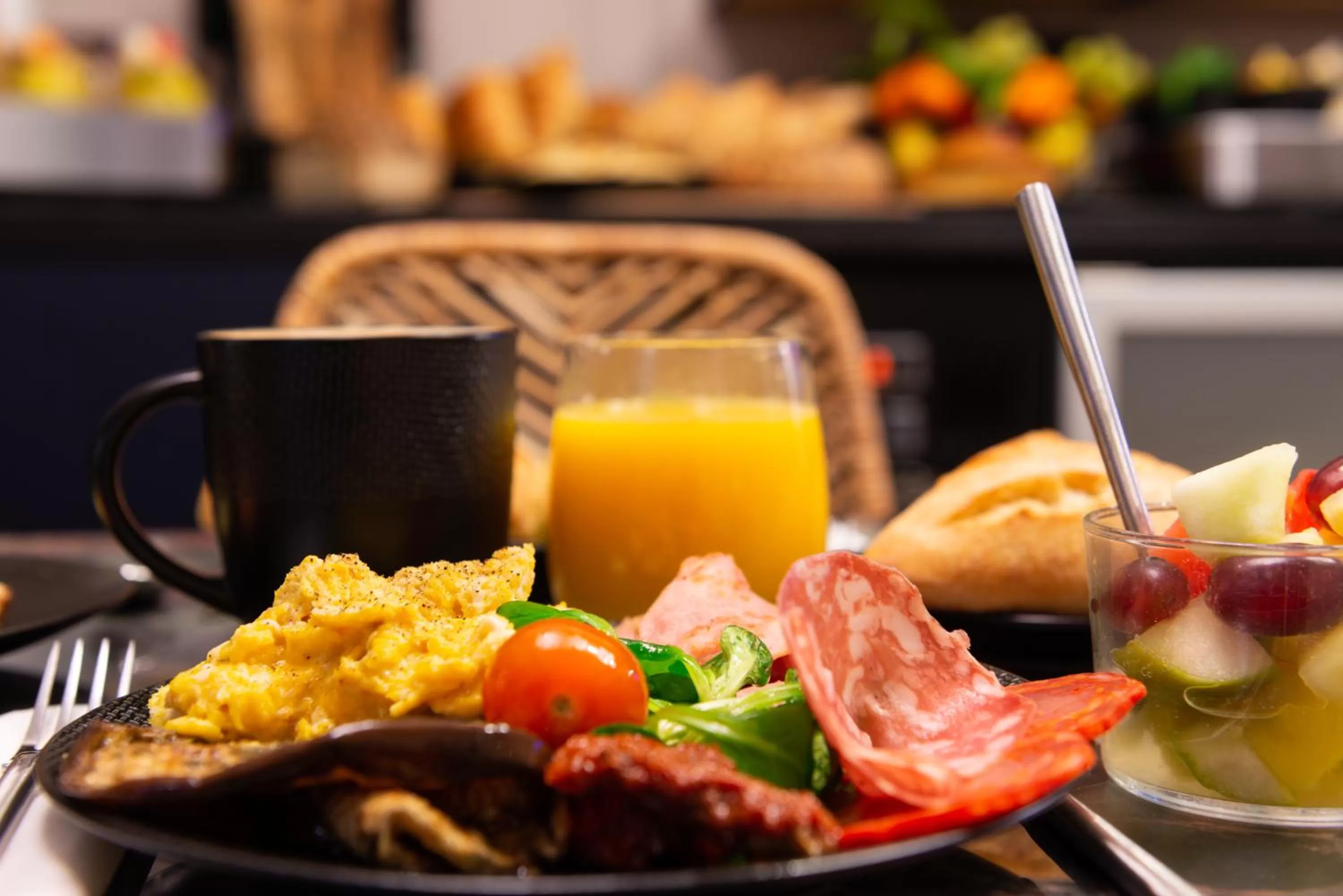 Breakfast in Leonardo Boutique Hotel Paris Opera