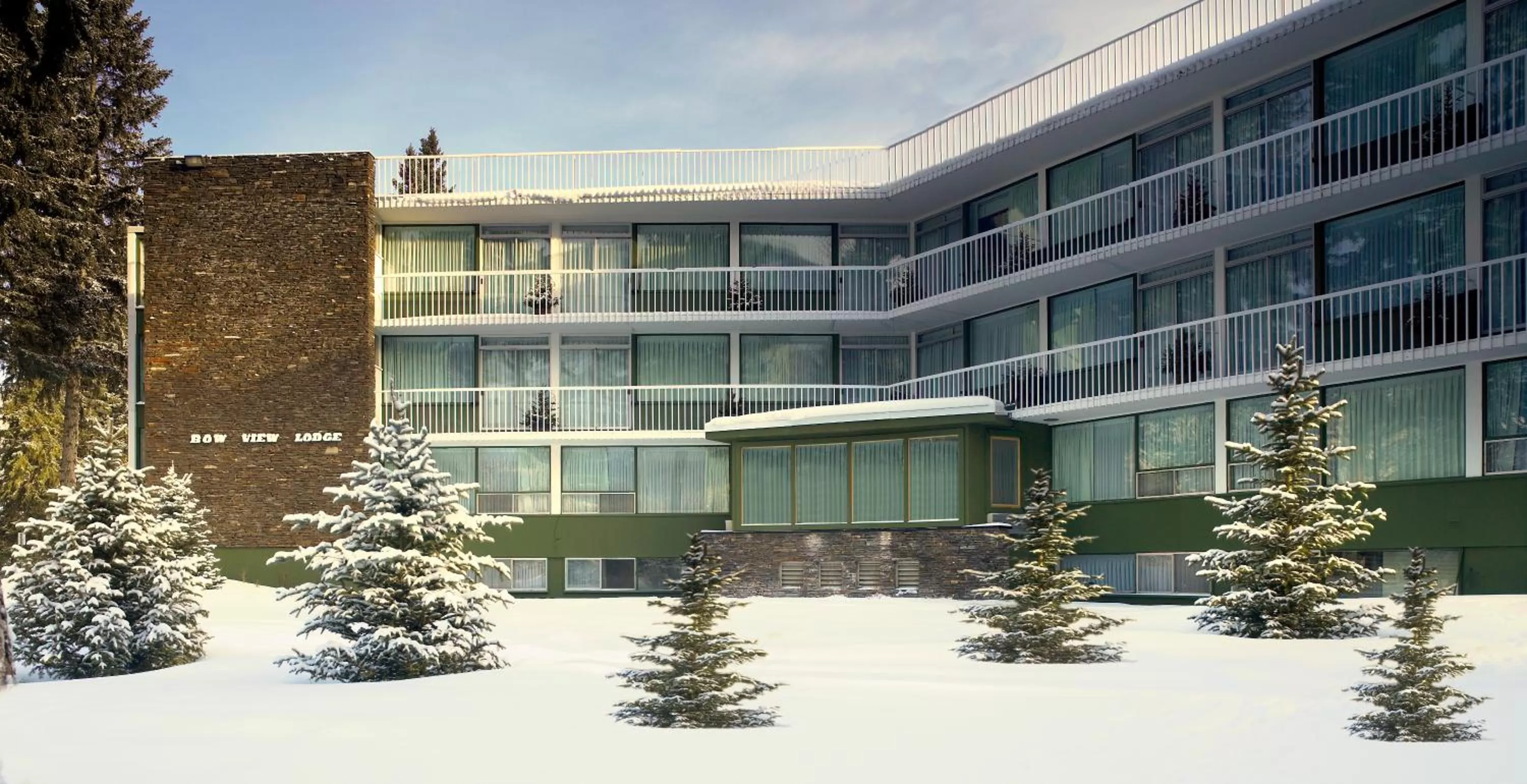 Facade/entrance in Bow View Lodge