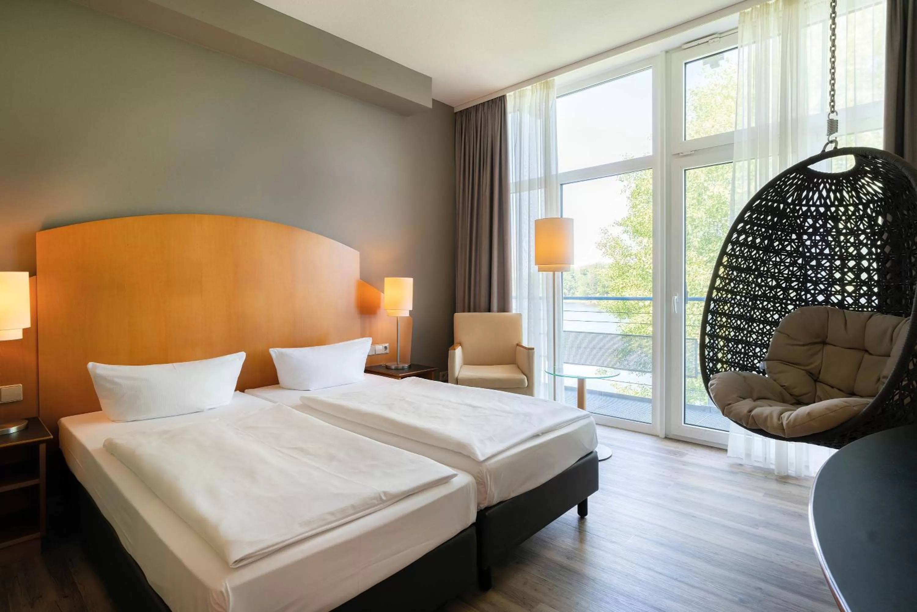 Bed in Seminaris Avendi Hotel Potsdam