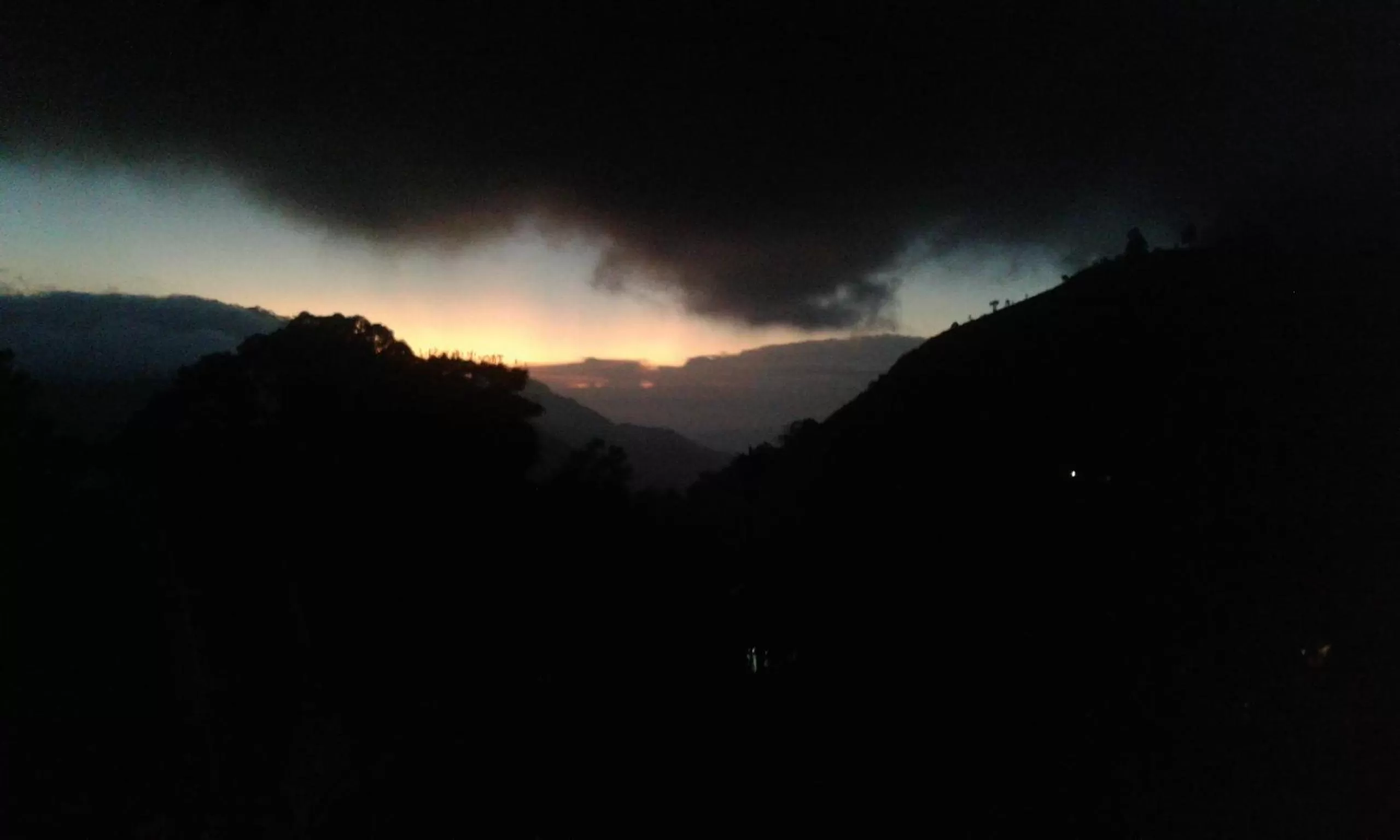 Sunset in Dimuthu Home Stay