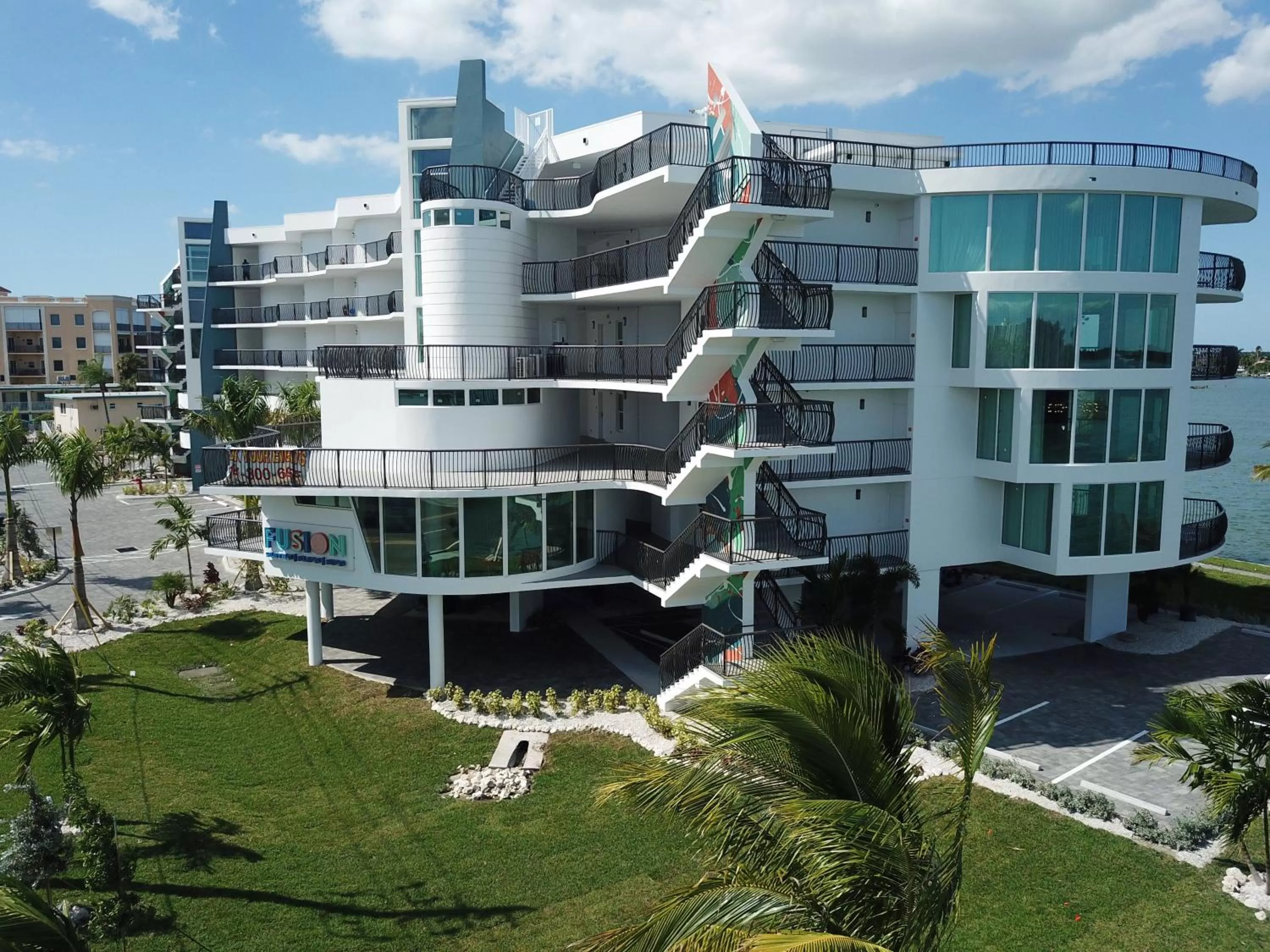 Property building in FUSION Resort Waterfront Suites