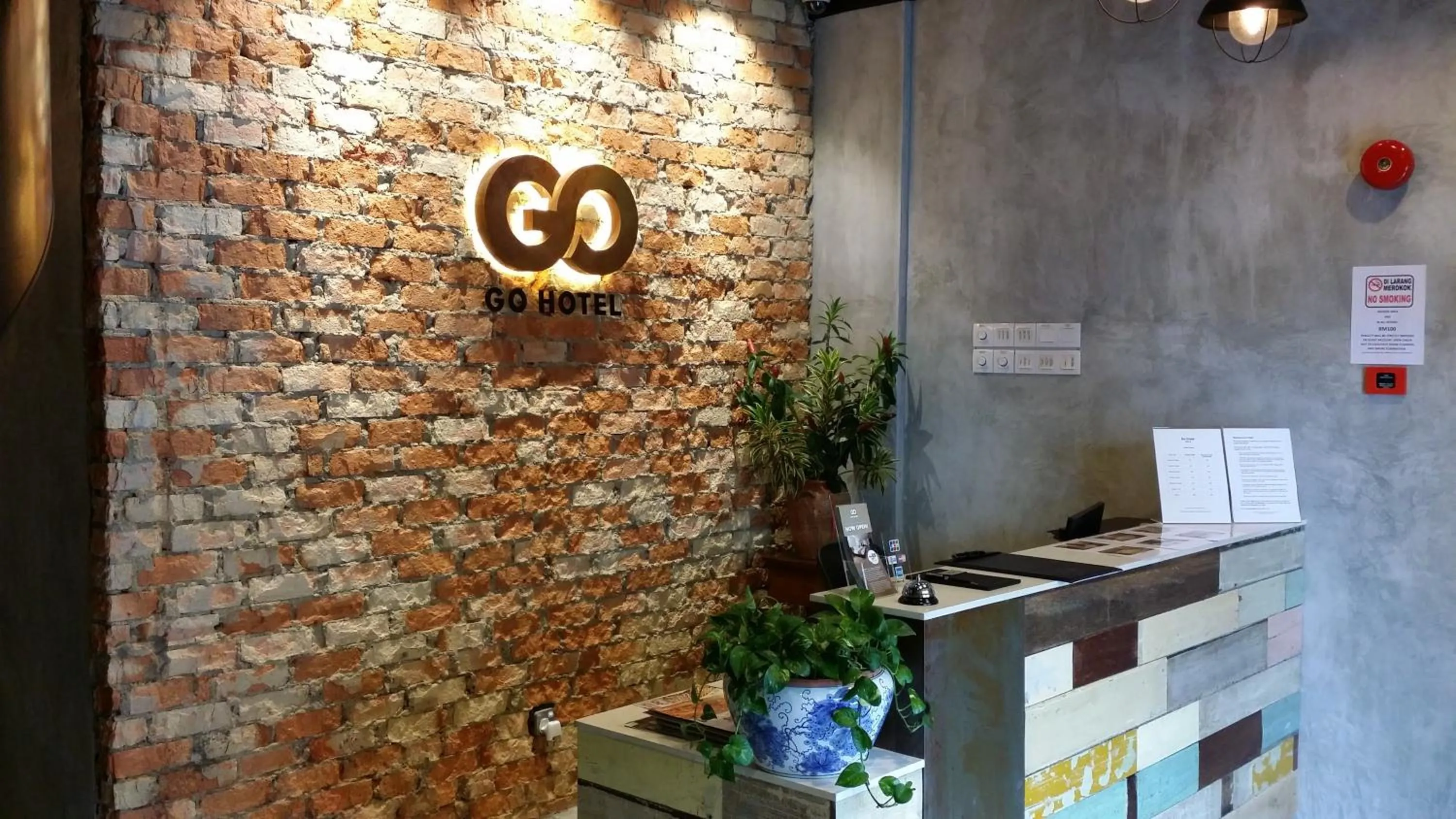 Lobby or reception in Go Hotel