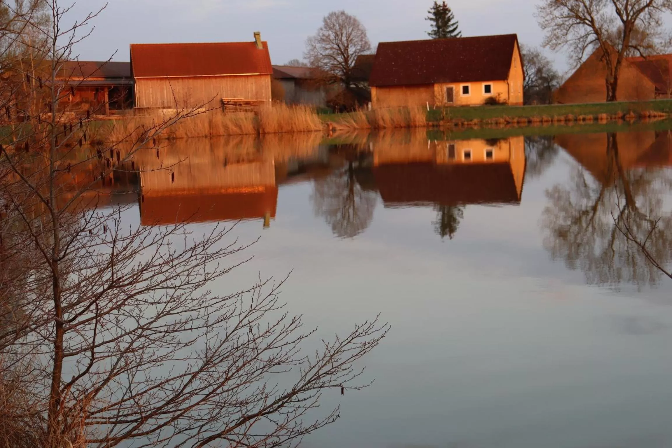 Natural landscape in Zur Altmühlquelle