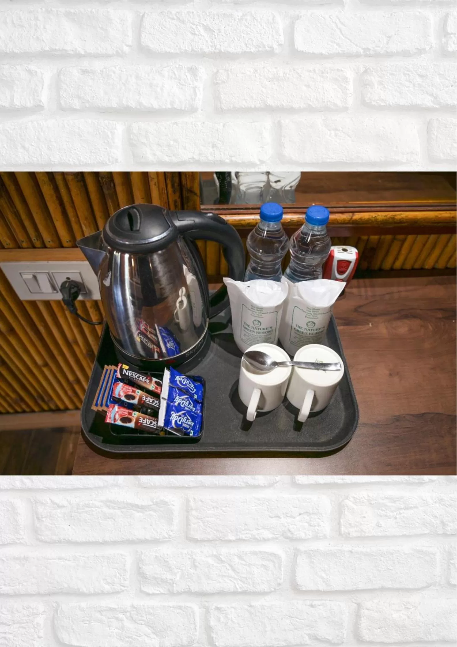 Coffee/tea facilities in Cedar Woods Resort