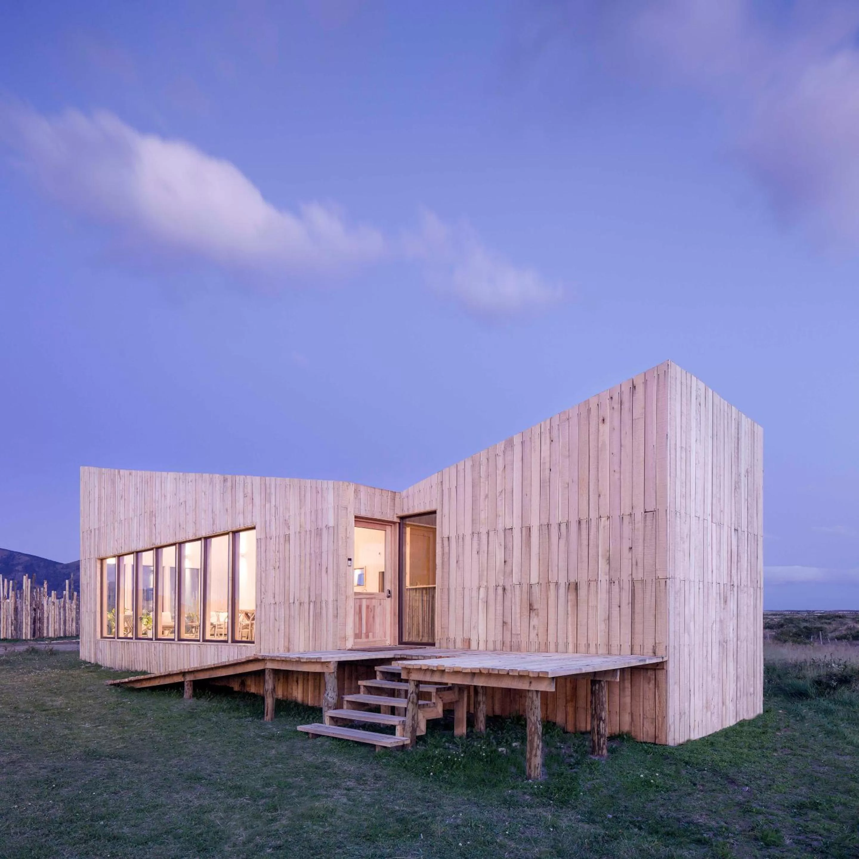 Breakfast, Property Building in AKA Patagonia