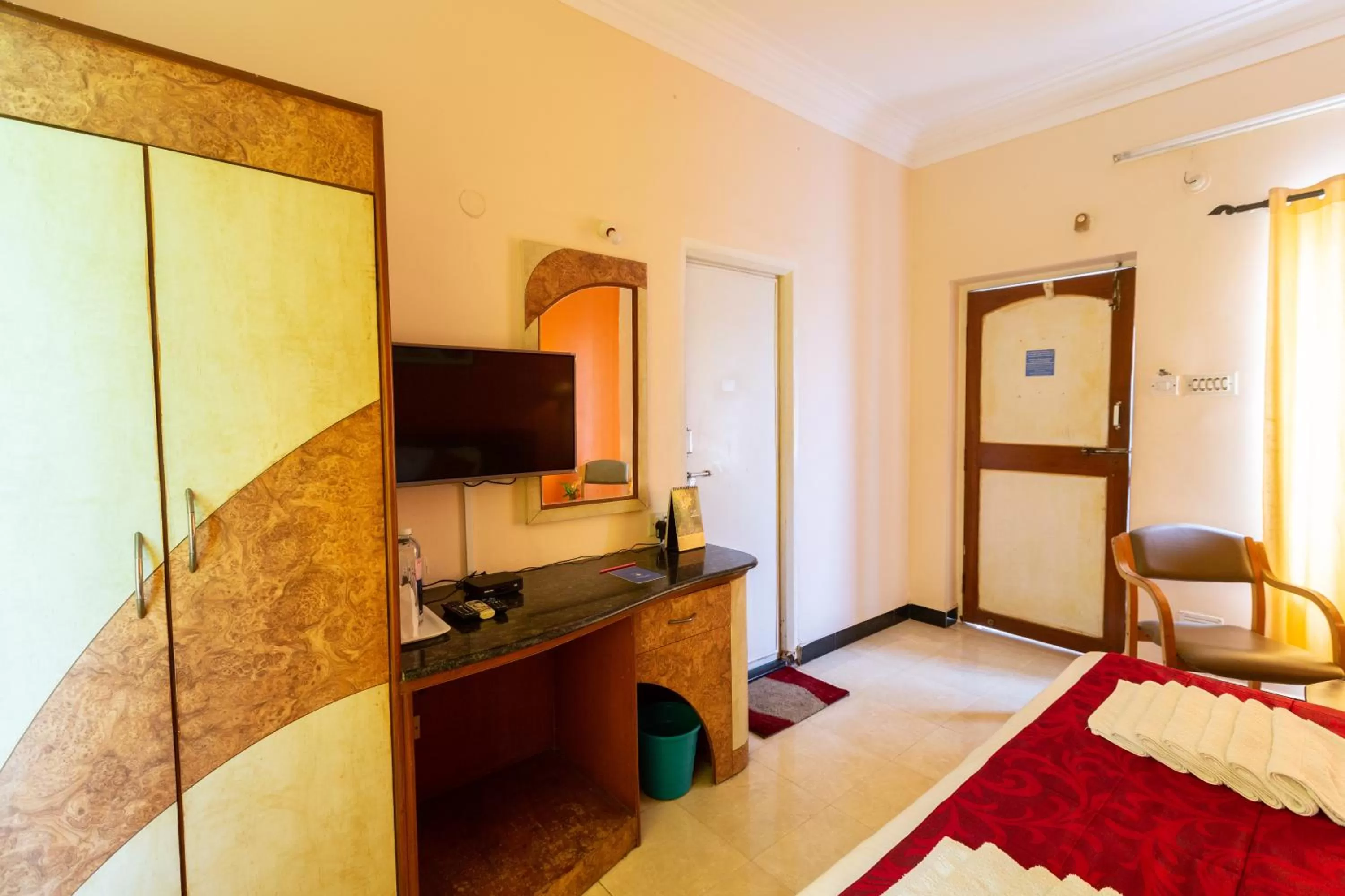 TV/Entertainment Center in KSTDC Hotel Mayura Bhuvaneshwari Kamalapur