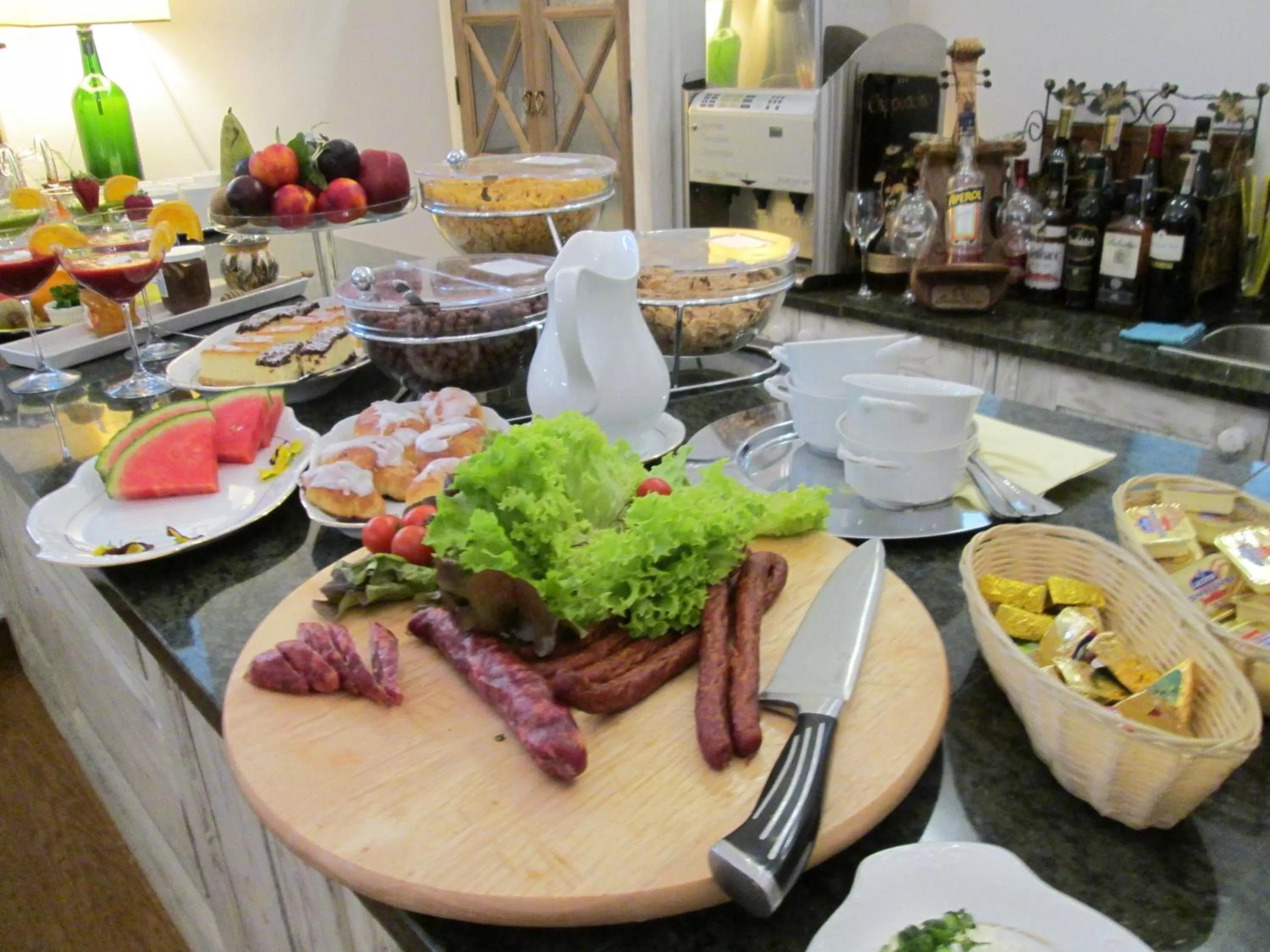 Breakfast in Hotel Sandro Silver & Spichlerz Antoniny