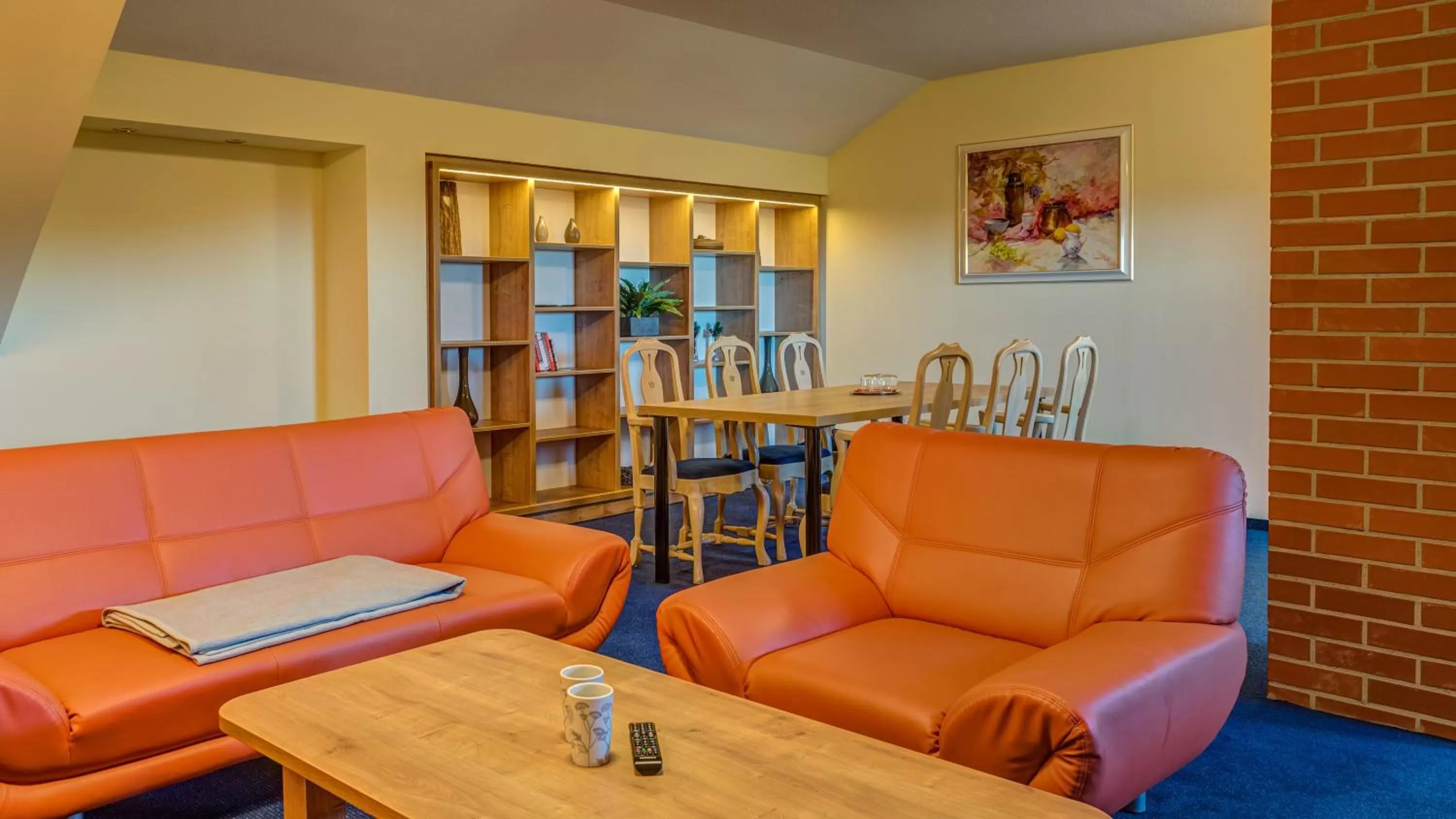 Living room, Seating Area in Hotel & Pension Traumblick