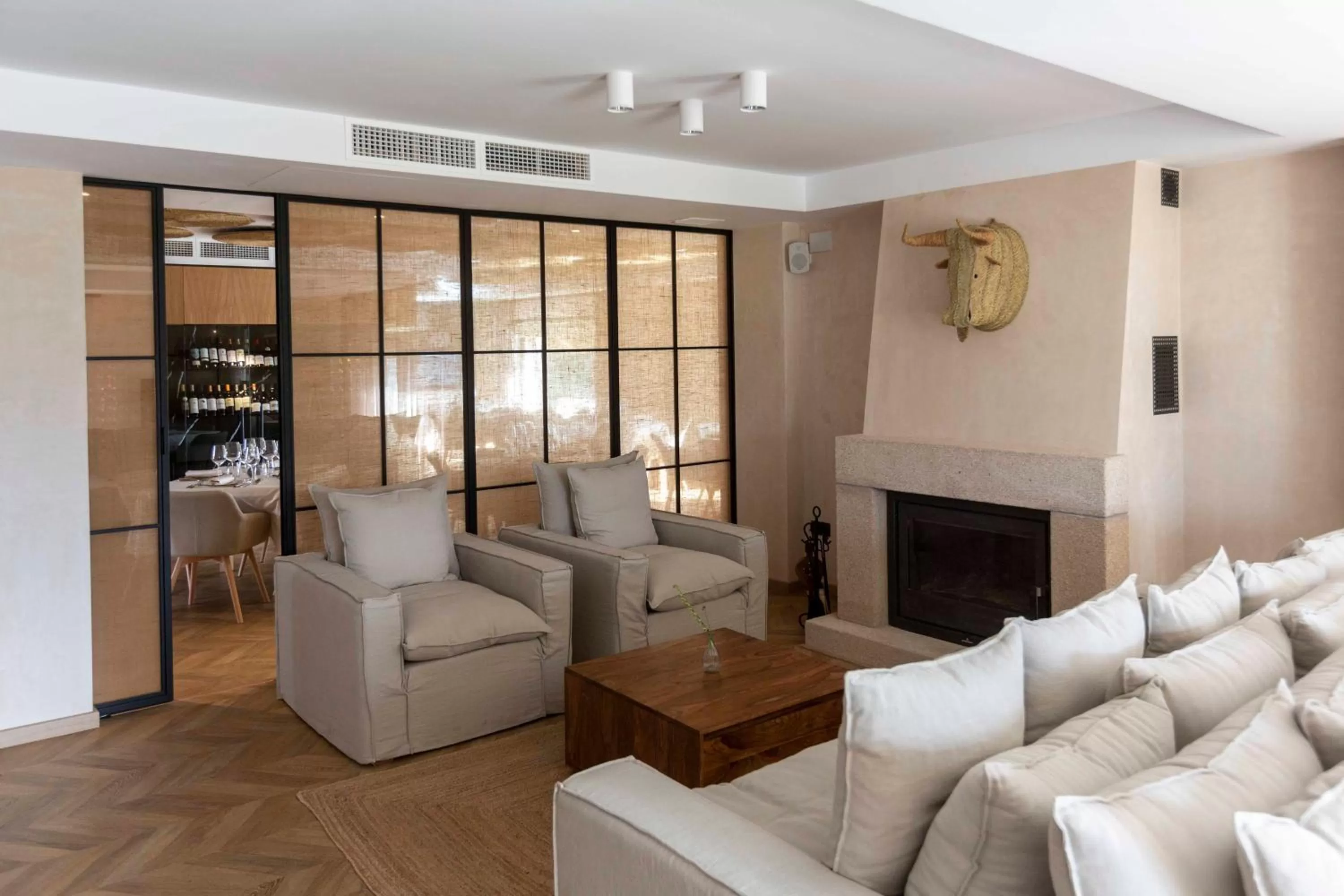 Living room in Hábitat Cigüeña Negra