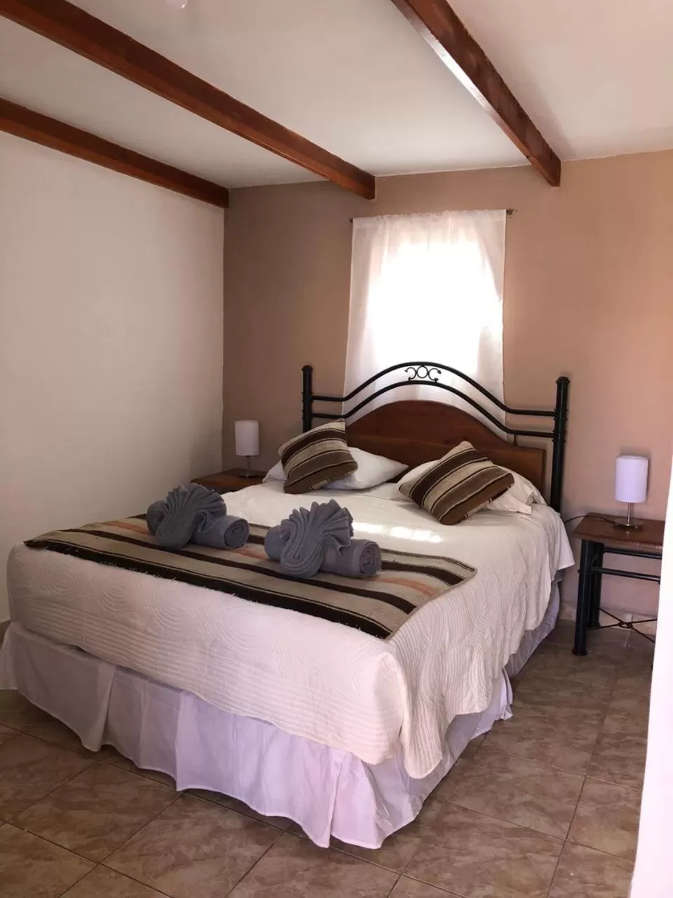 Bed in Hostal Katarpe