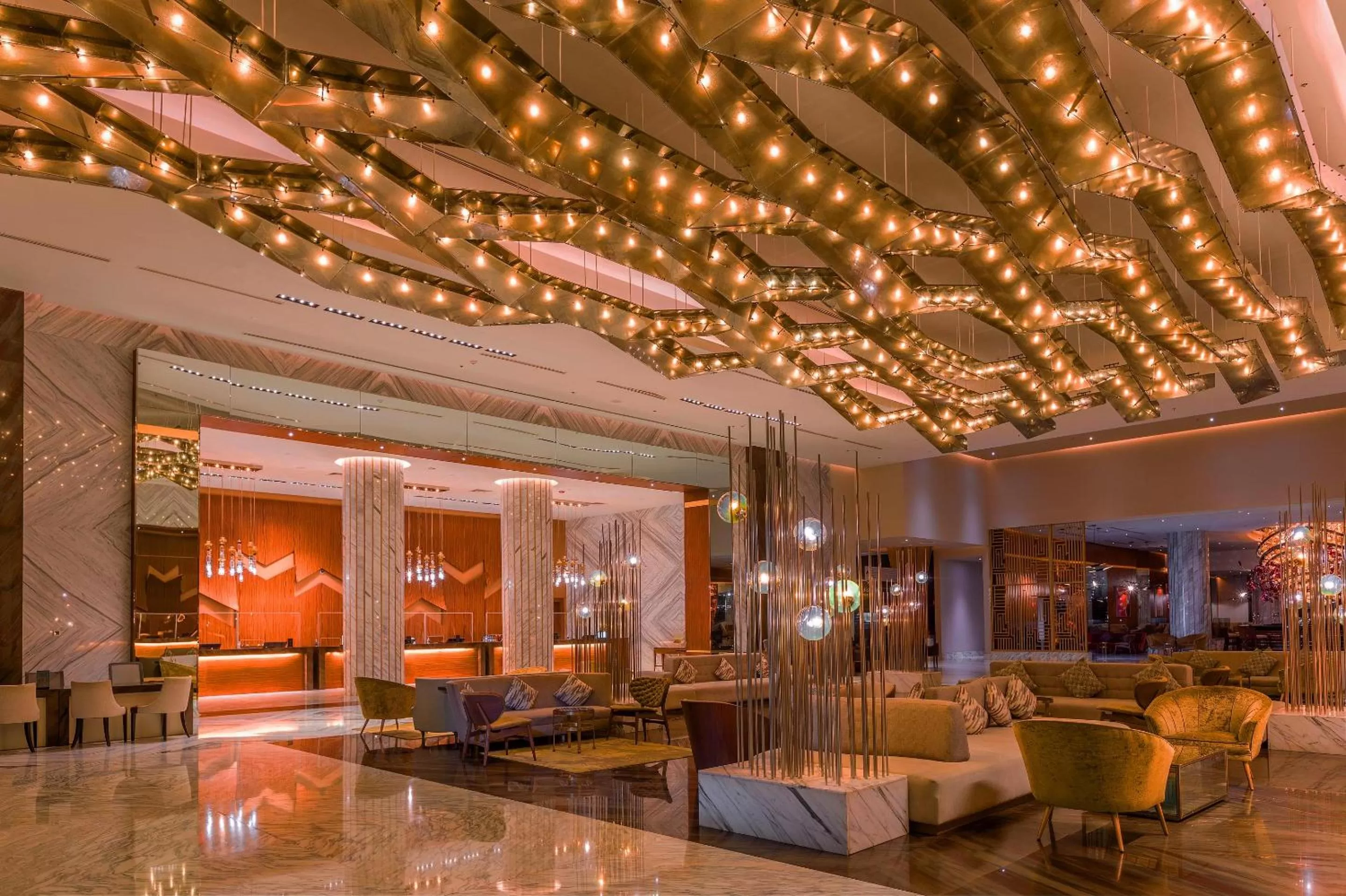 Lobby or reception in Moon Palace The Grand Cancun All Inclusive