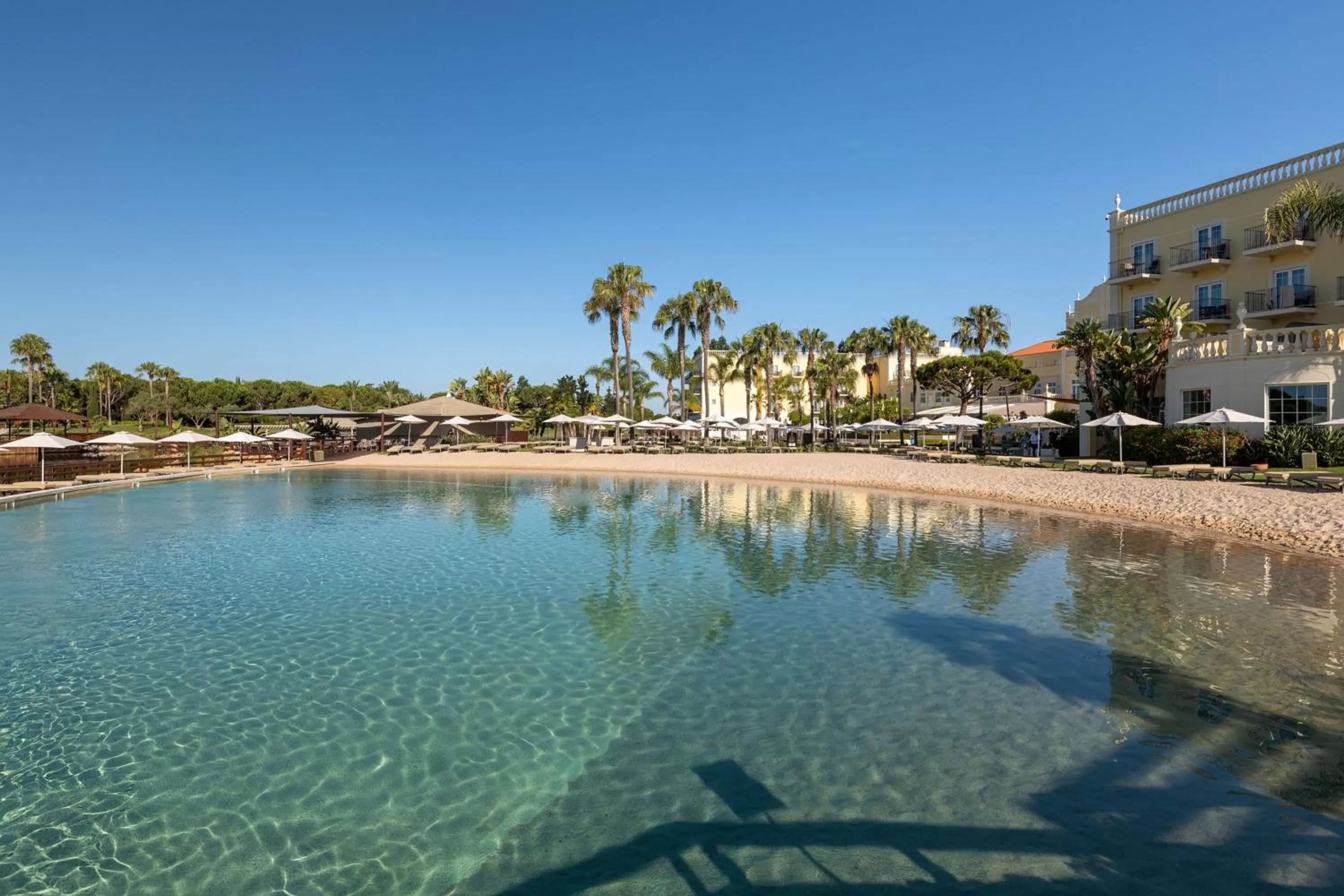 Swimming pool in Domes Lake Algarve, Autograph Collection