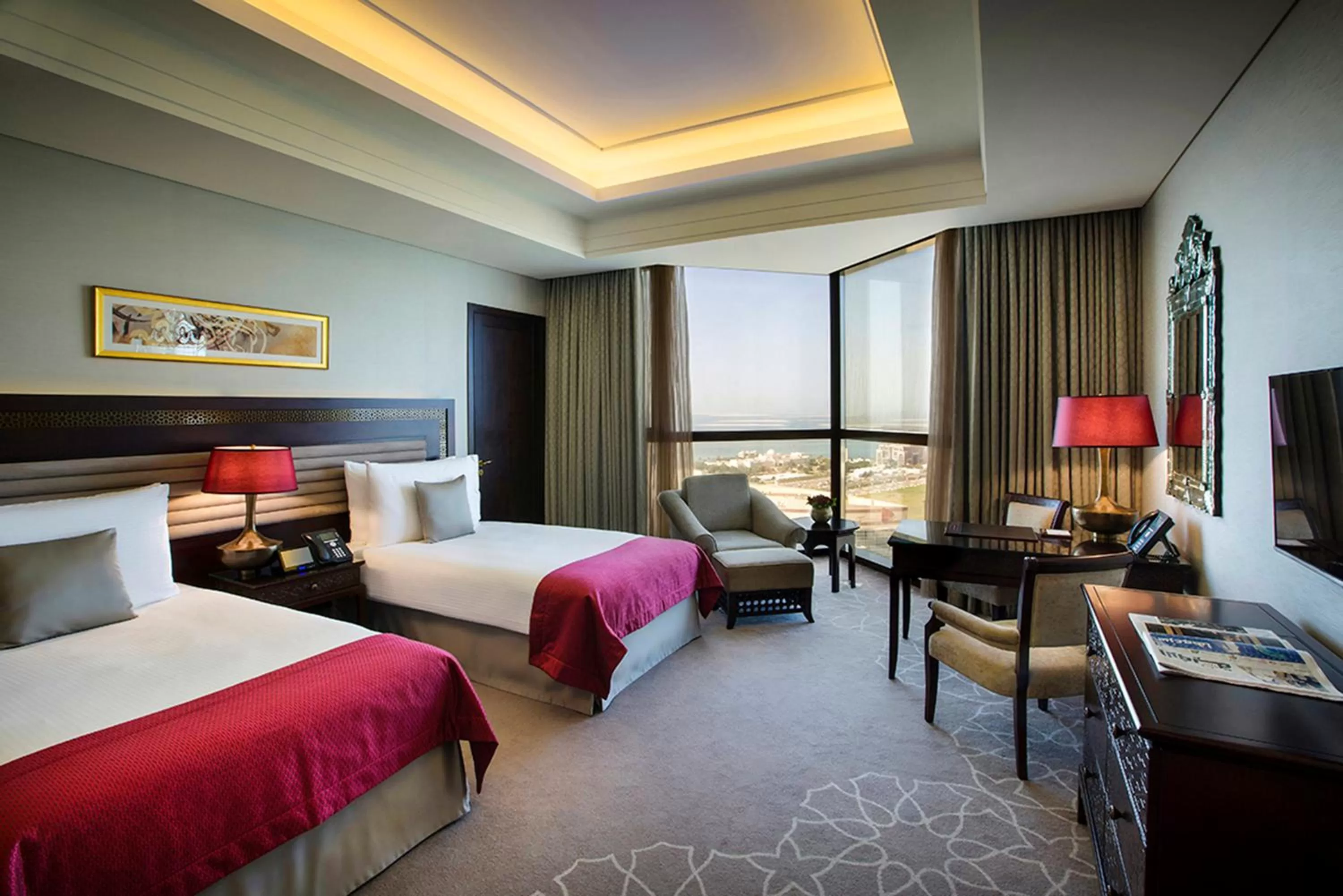 TV and multimedia, Bed in Bab Al Qasr Hotel