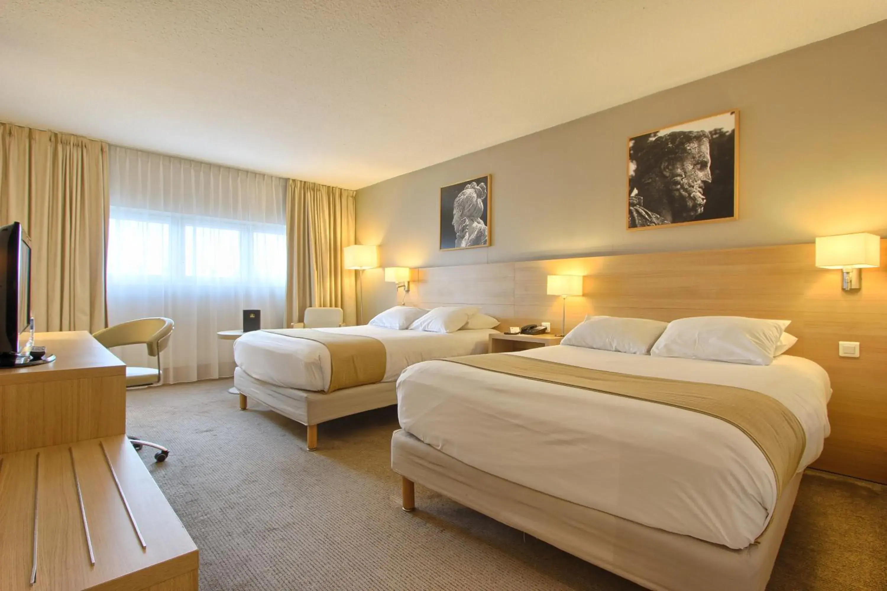 Standard Twin Room in Best Western Plus Paris Orly Airport Standard Twin Room in Best Western Plus Paris Orly Airport