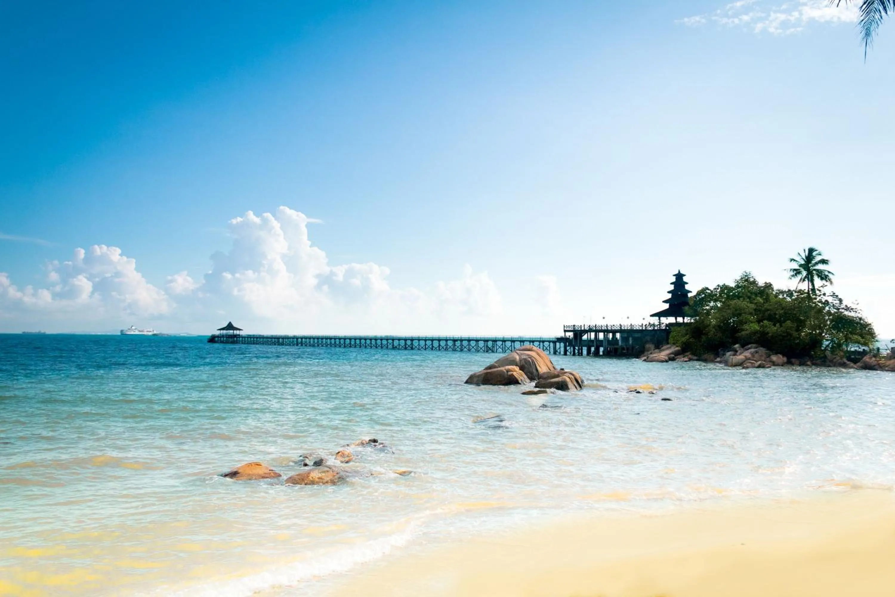 Beach in Turi Beach Resort