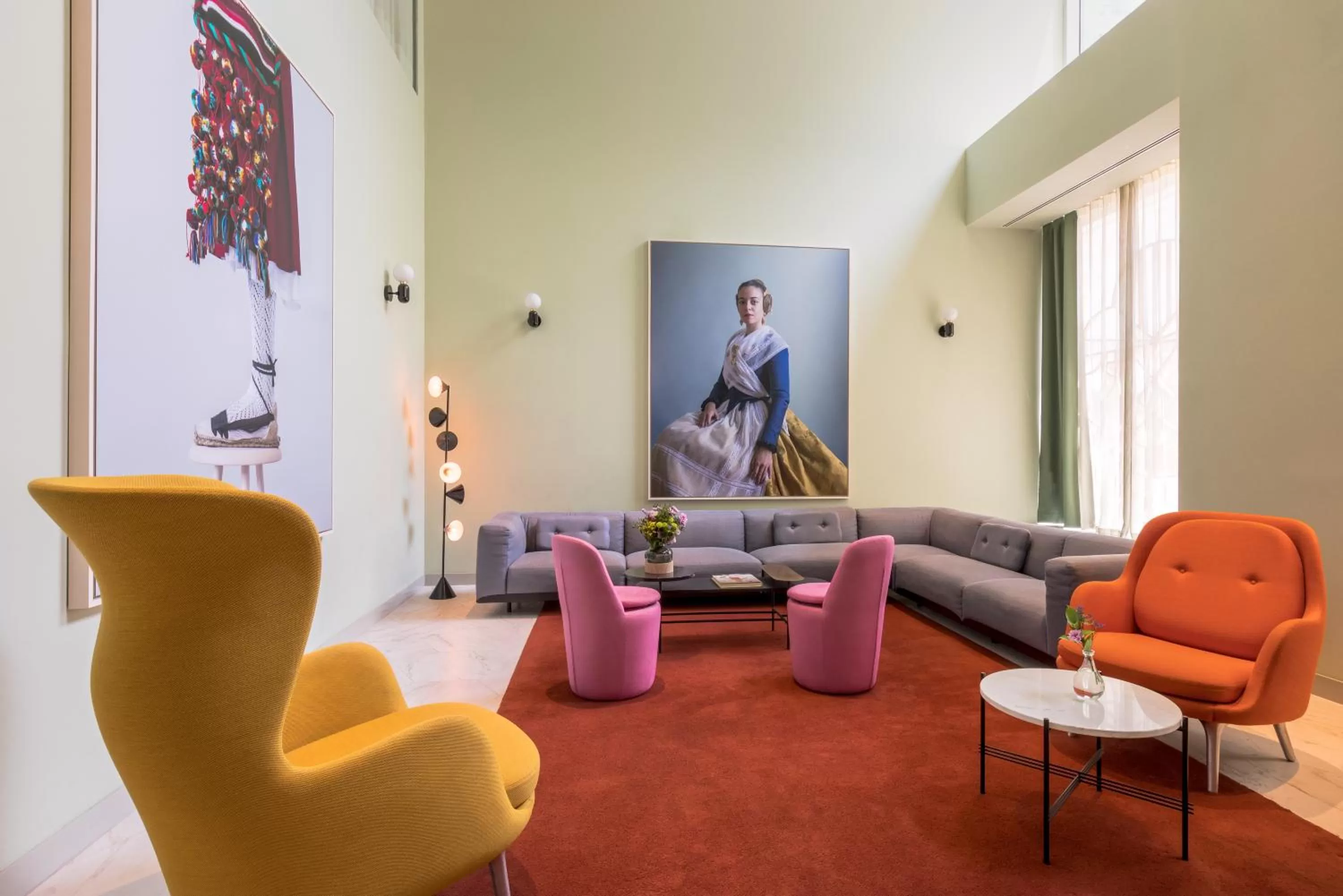 Lobby or reception in Barceló Torre de Madrid