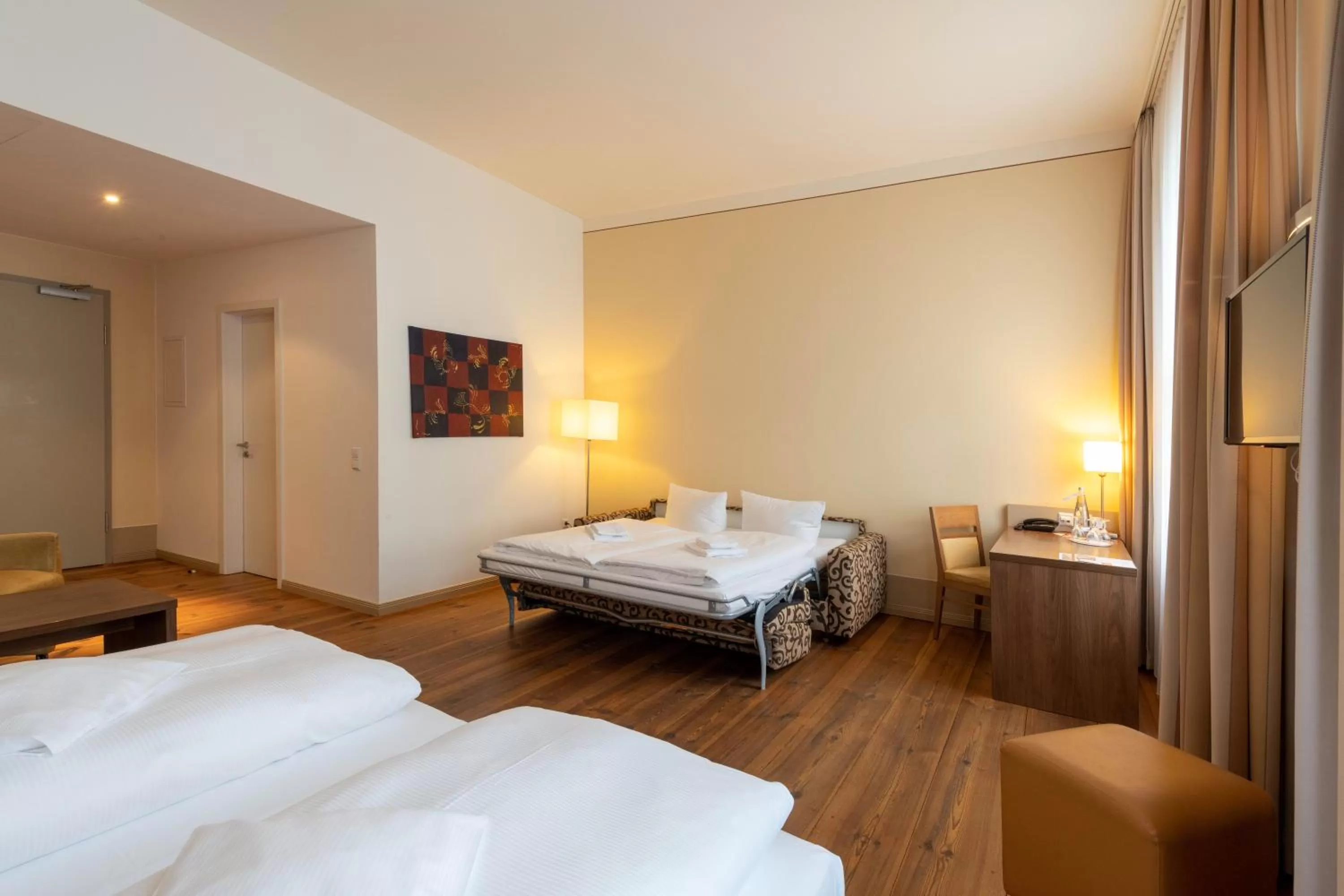 Bed in Hotel am Großen Waisenhaus