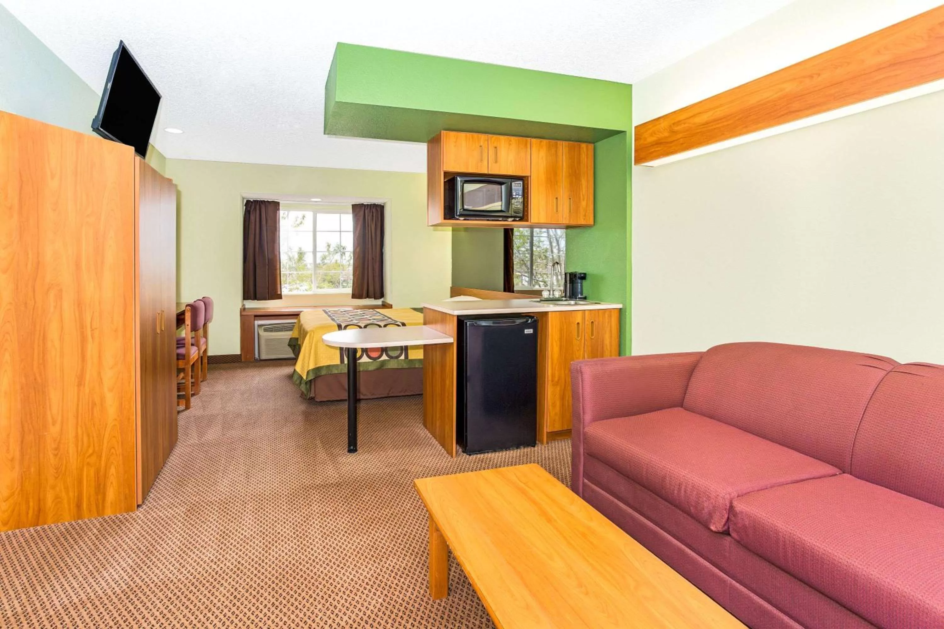 Photo of the whole room, Seating Area in Super 8 by Wyndham Parker/SE Denver Area