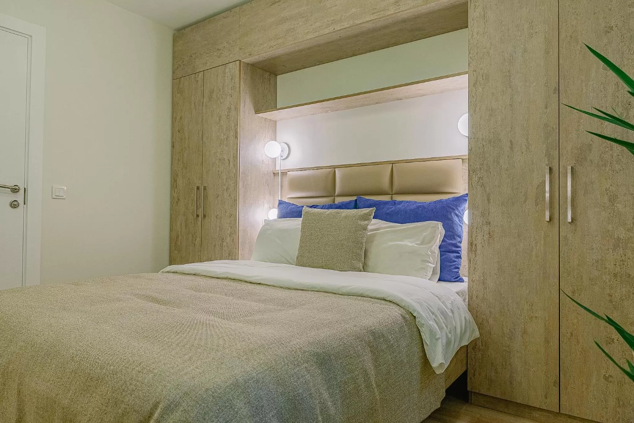 Bed in The Wilson Galata Hotel