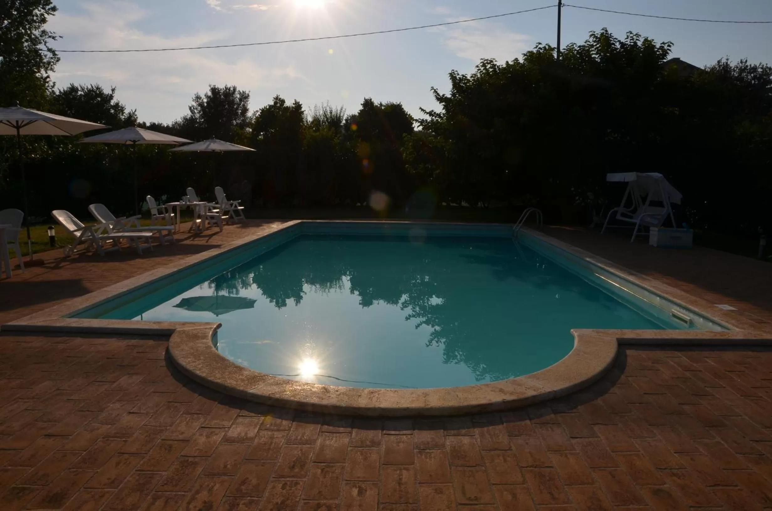 Swimming pool in Casale Santa Caterina
