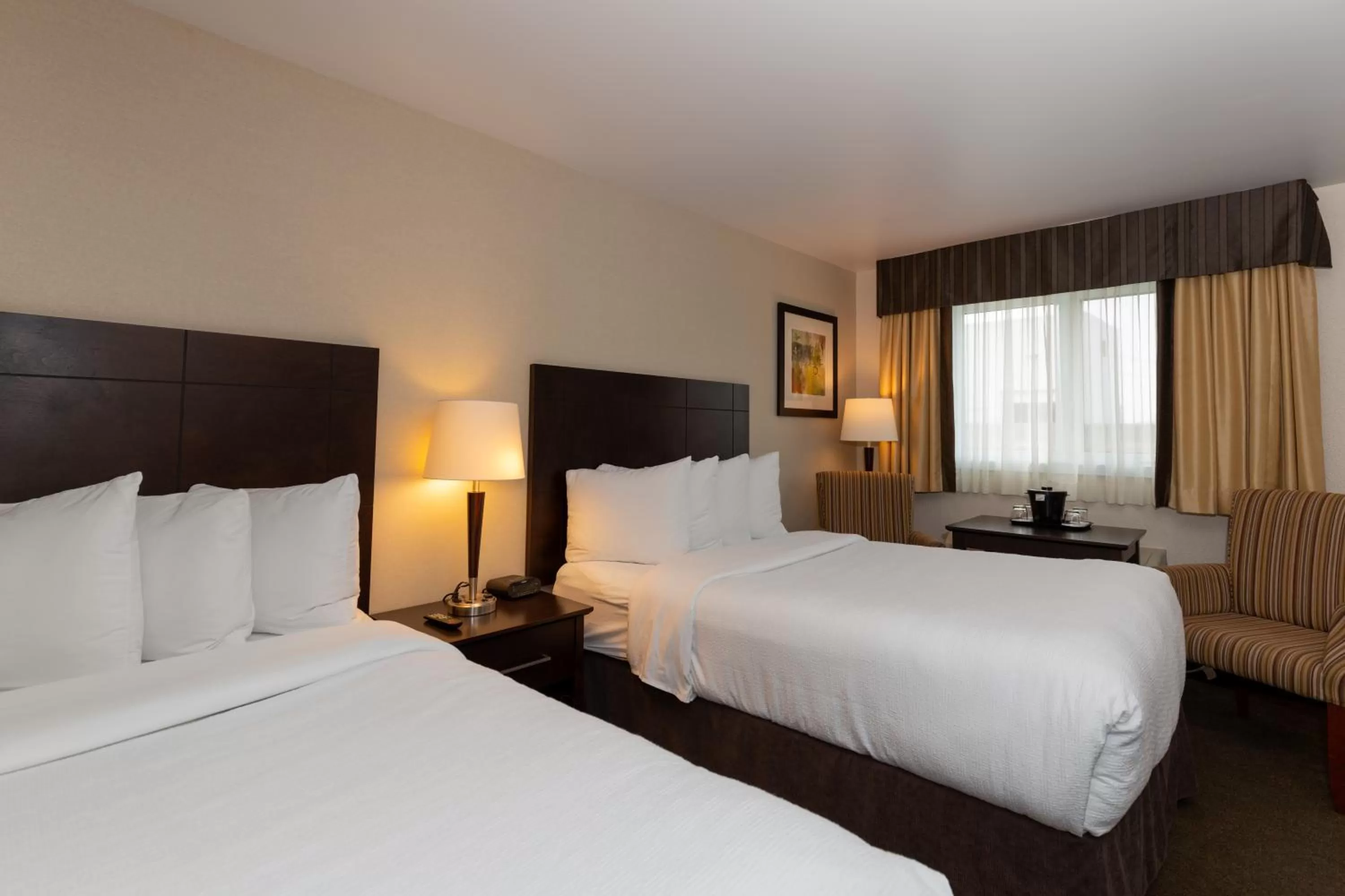 Bed in Quality Inn & Suites