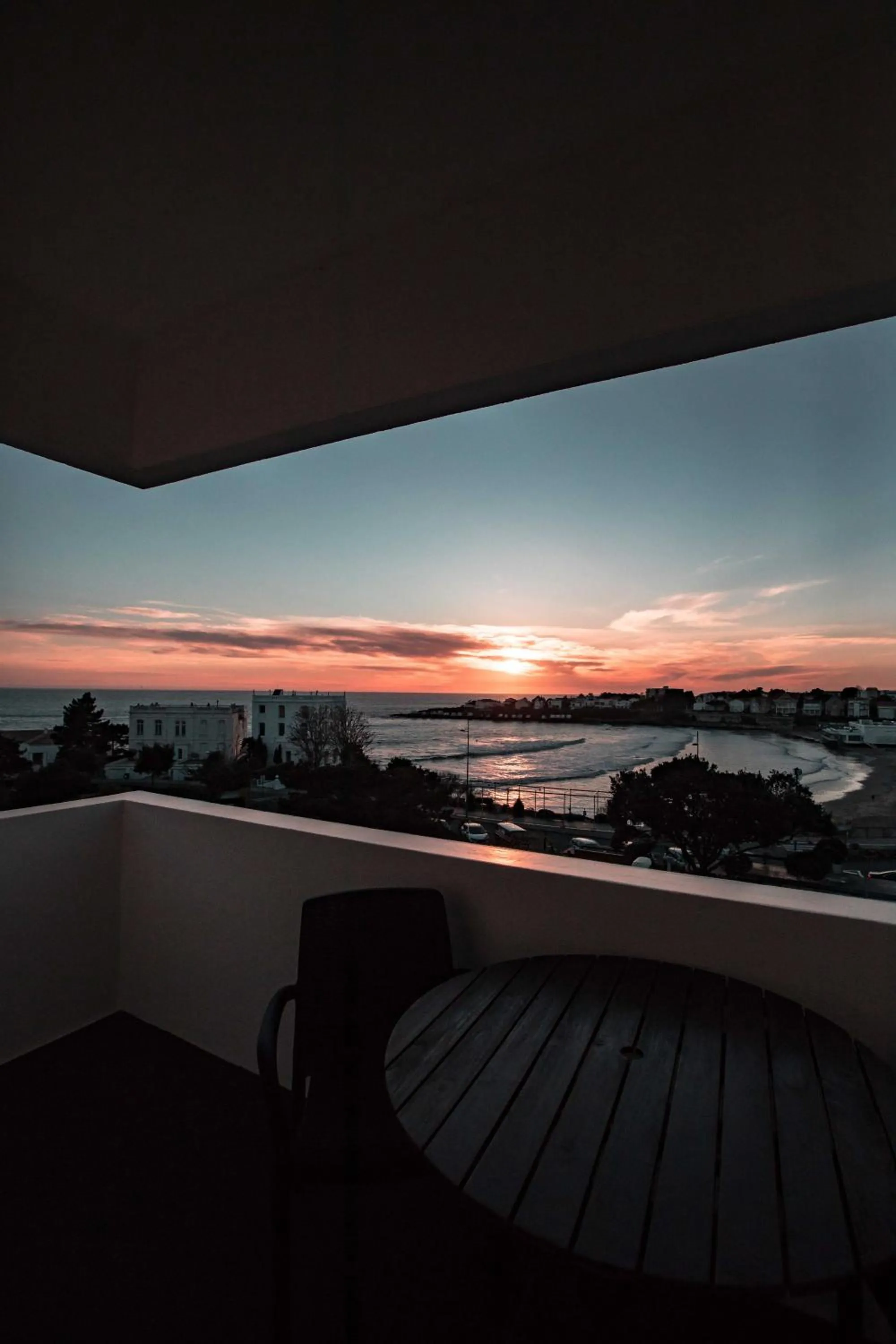 Balcony/Terrace in Hotel Belle Vue Royan