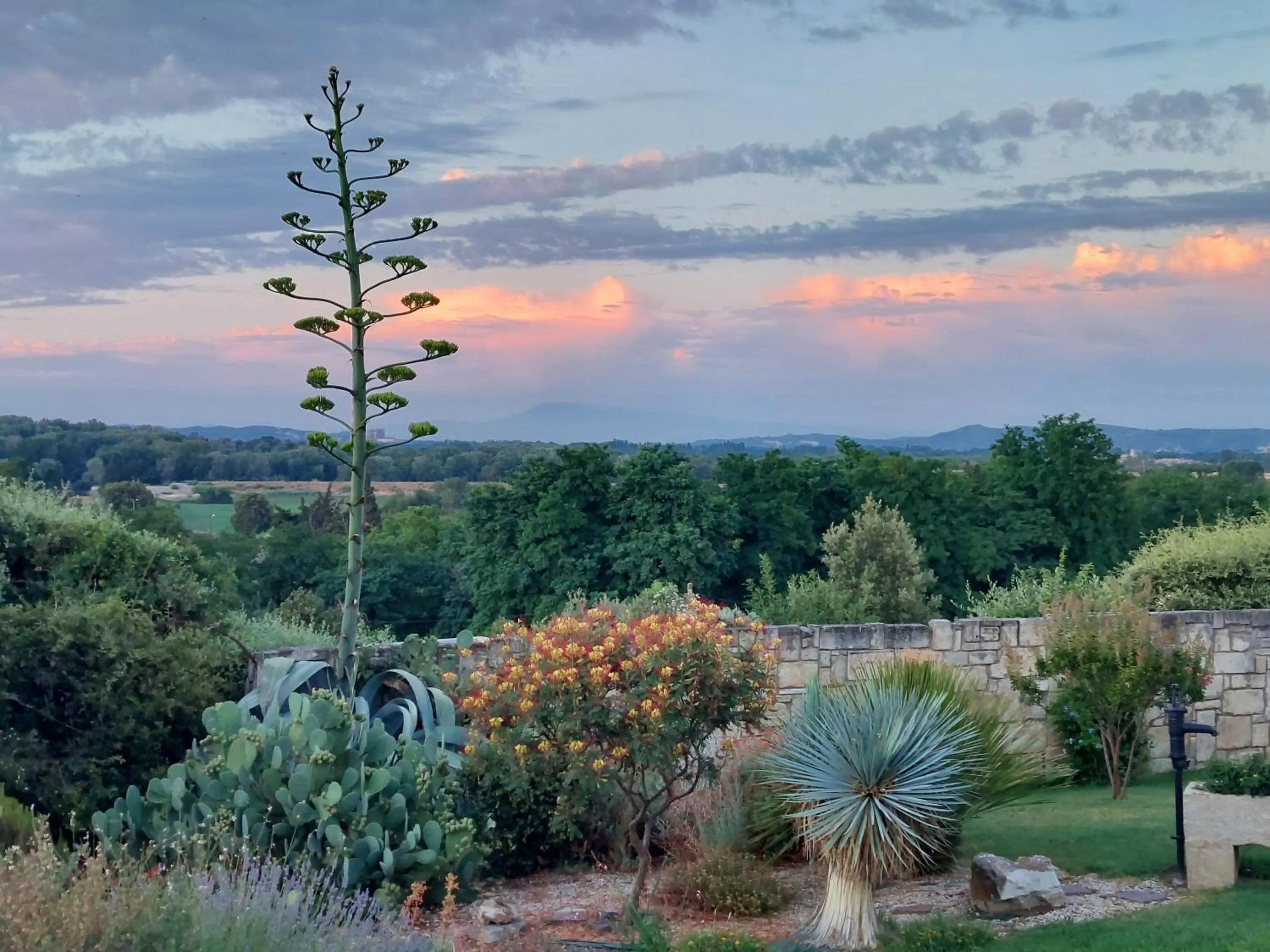Sunrise in chambre d'hotes les cigales
