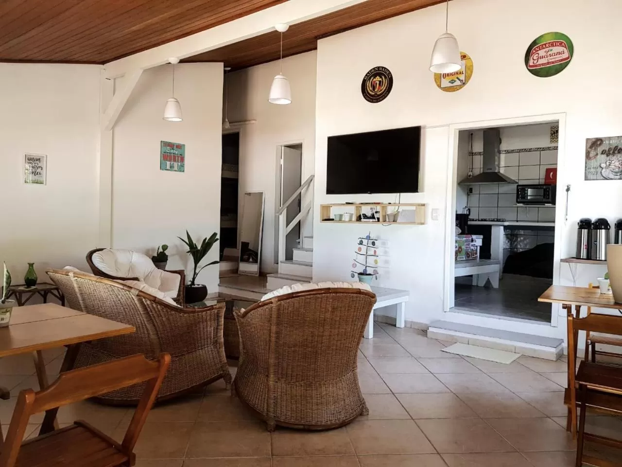 Seating Area in Casa de Hóspedes "Guesthouse Prainha"