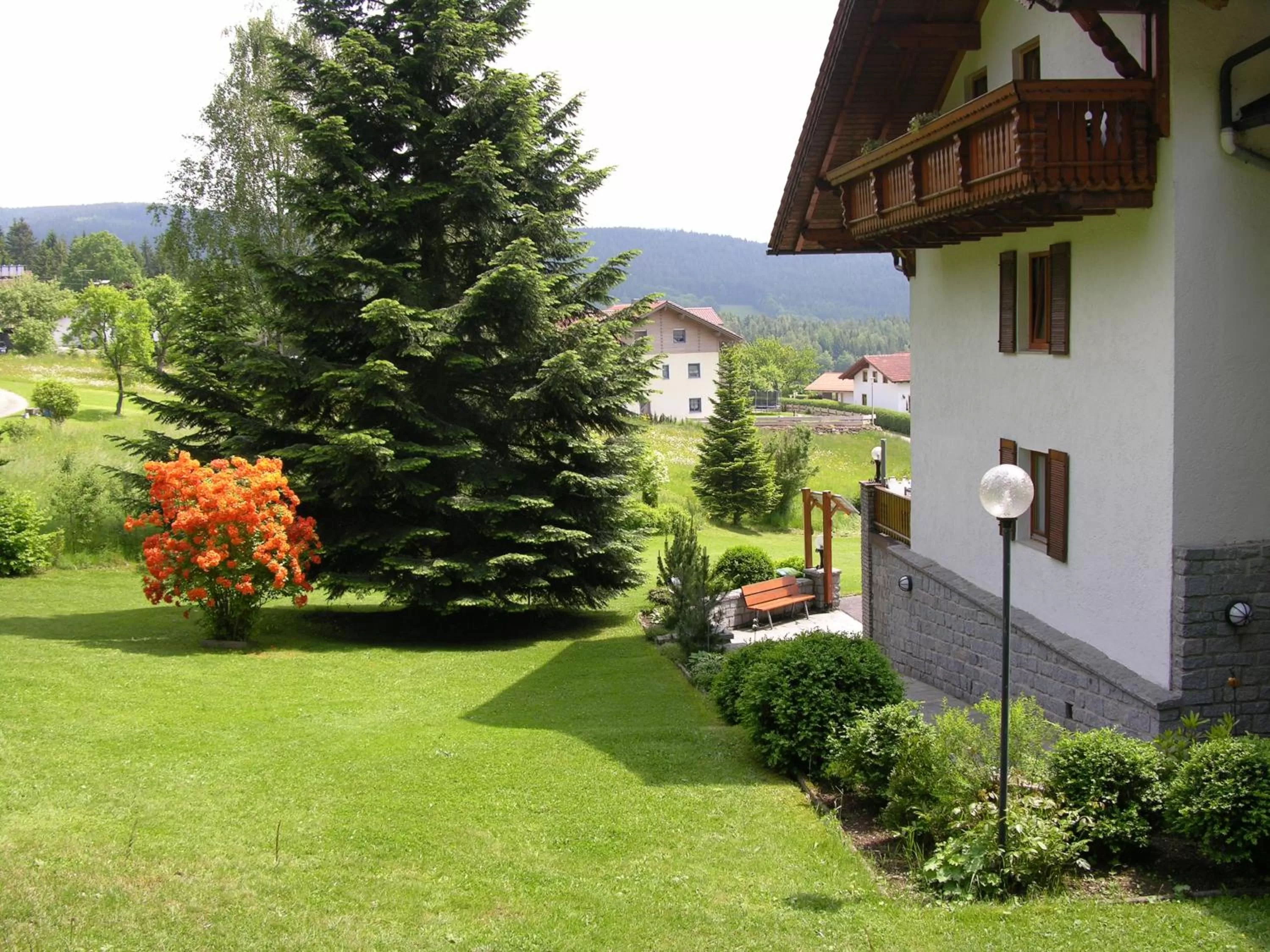 Garden in GarniHotel - Arberblick