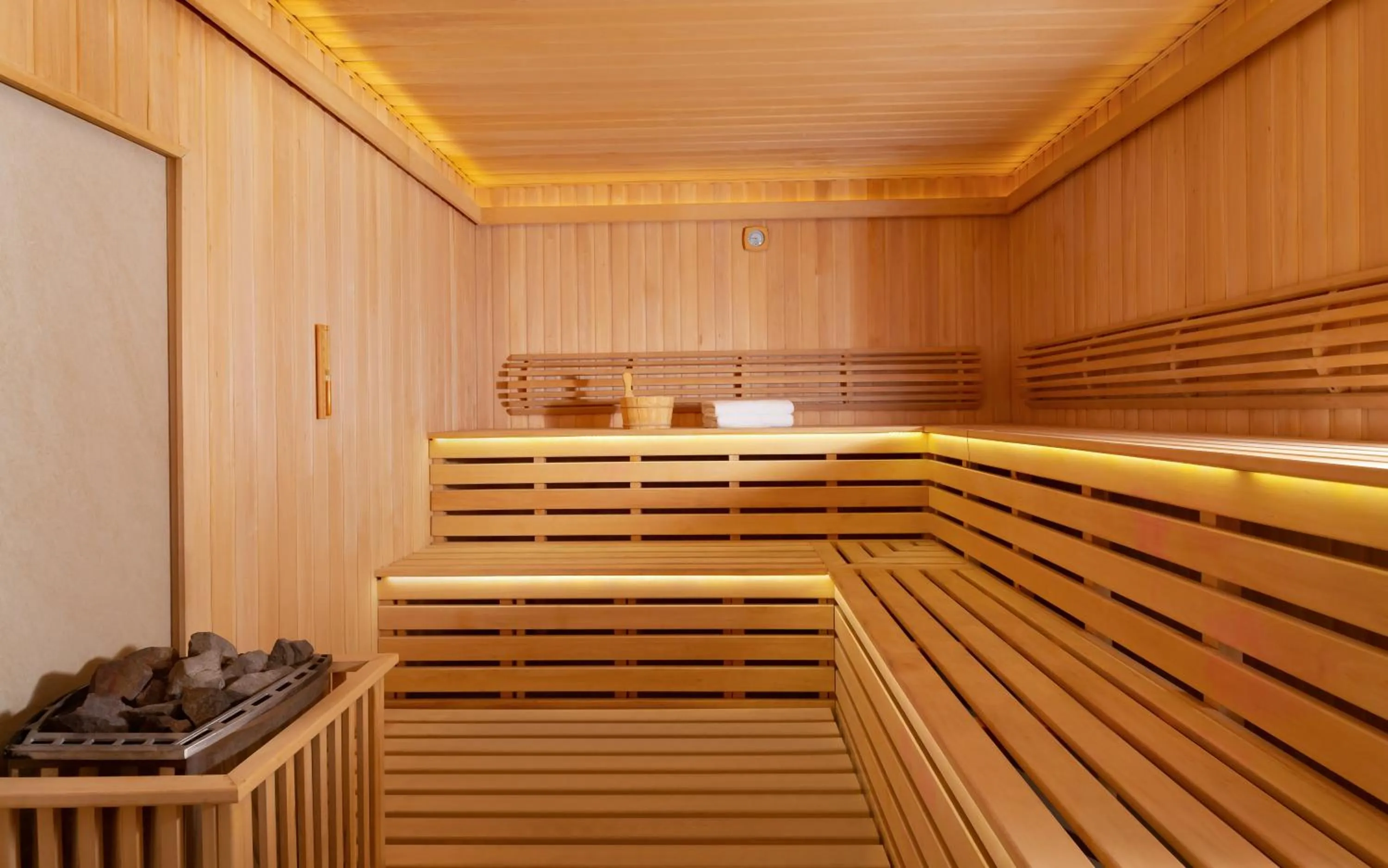 Sauna in Mercure Tashkent South