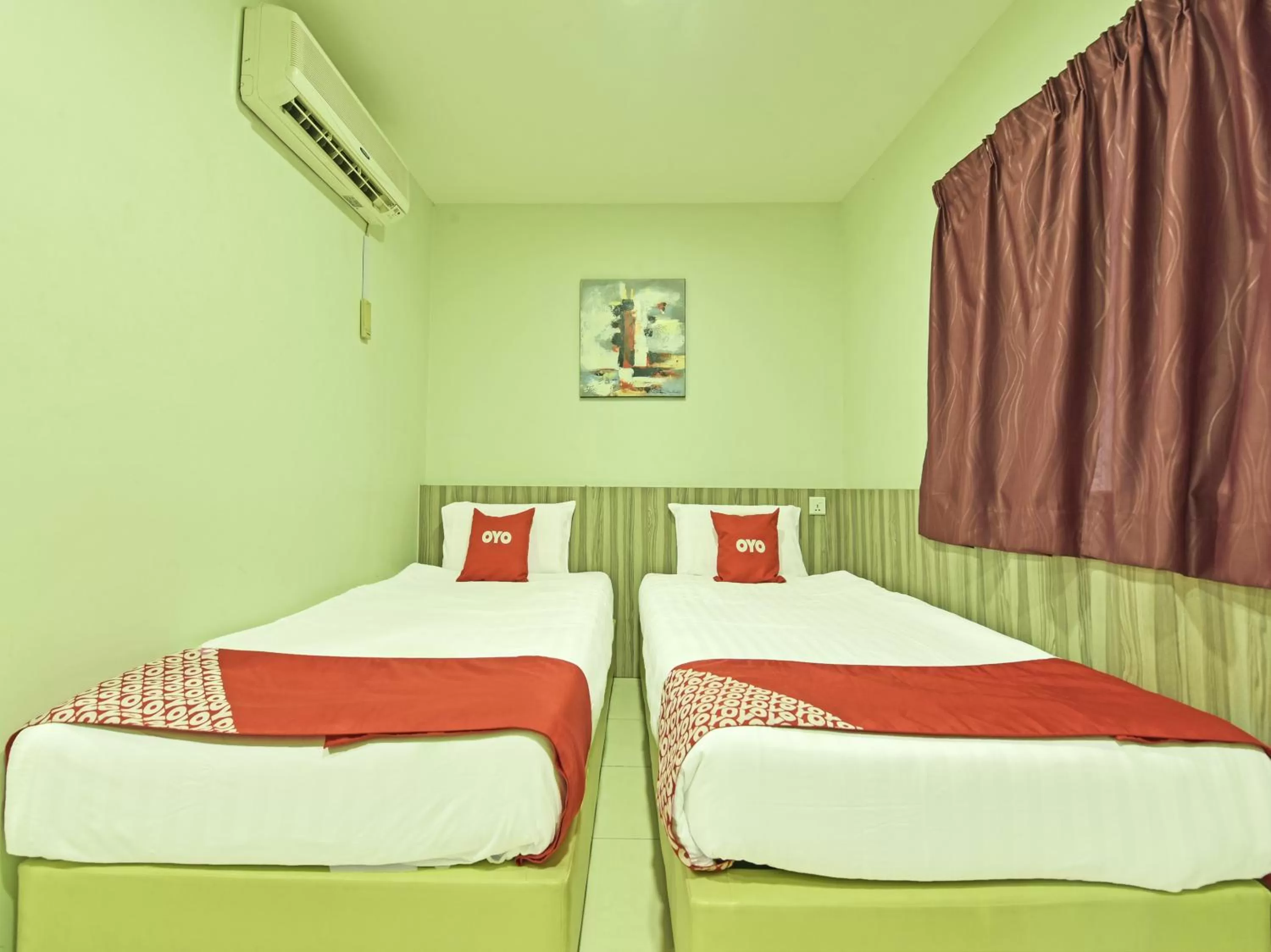 Bed in Super OYO Capital O 90545 Ho Hotel