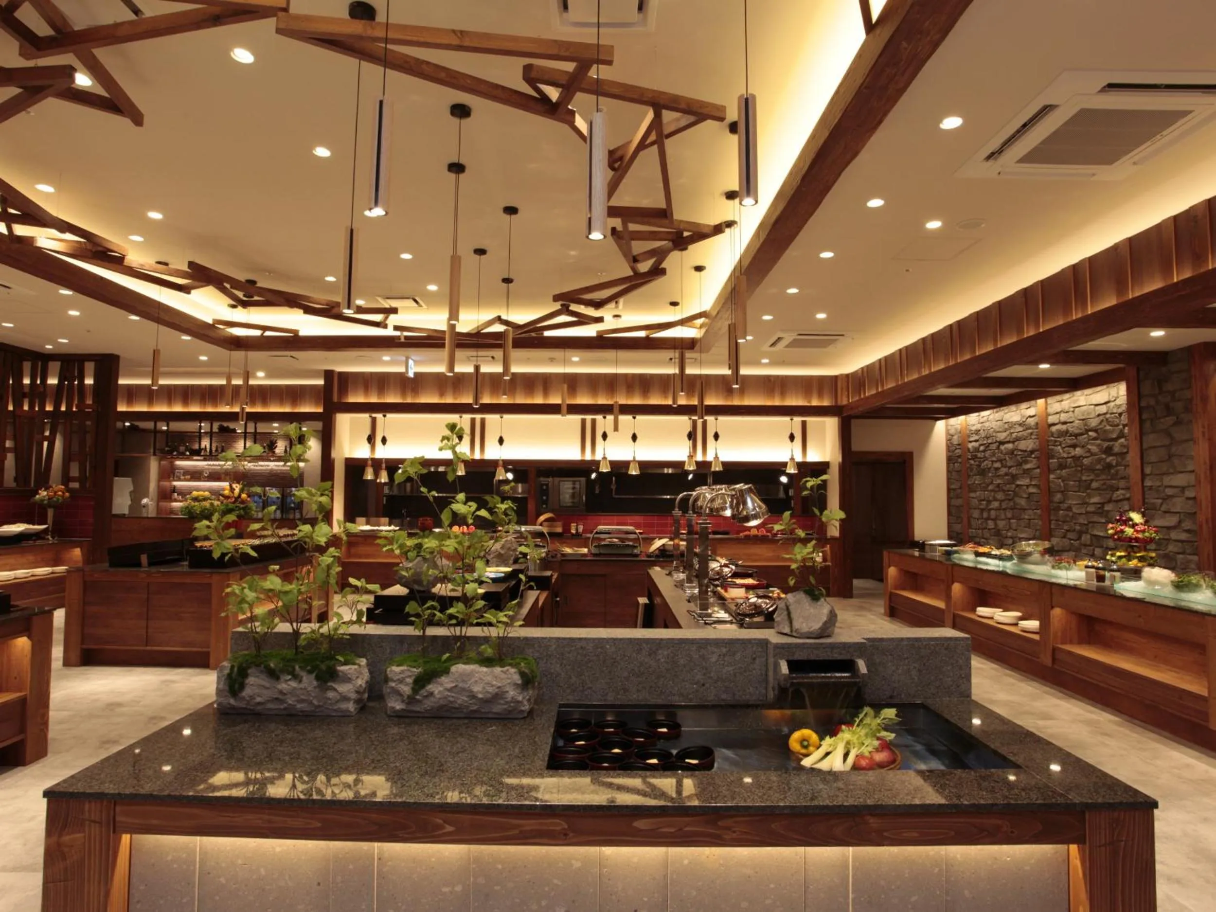 Restaurant/places to eat in Hotel Taisetsu Onsen&Canyon Resort