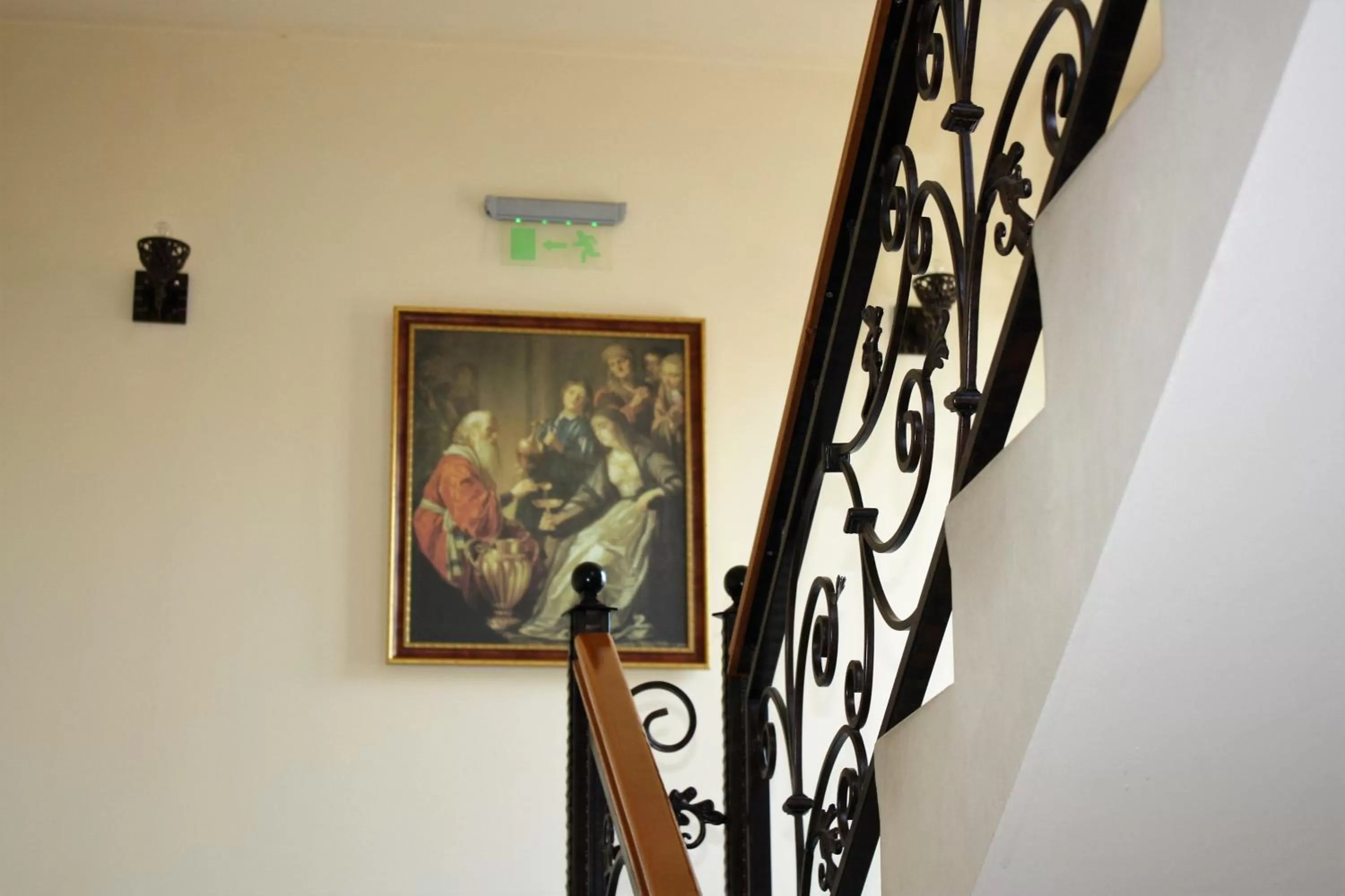 Decorative detail in Hotel Villa Verde