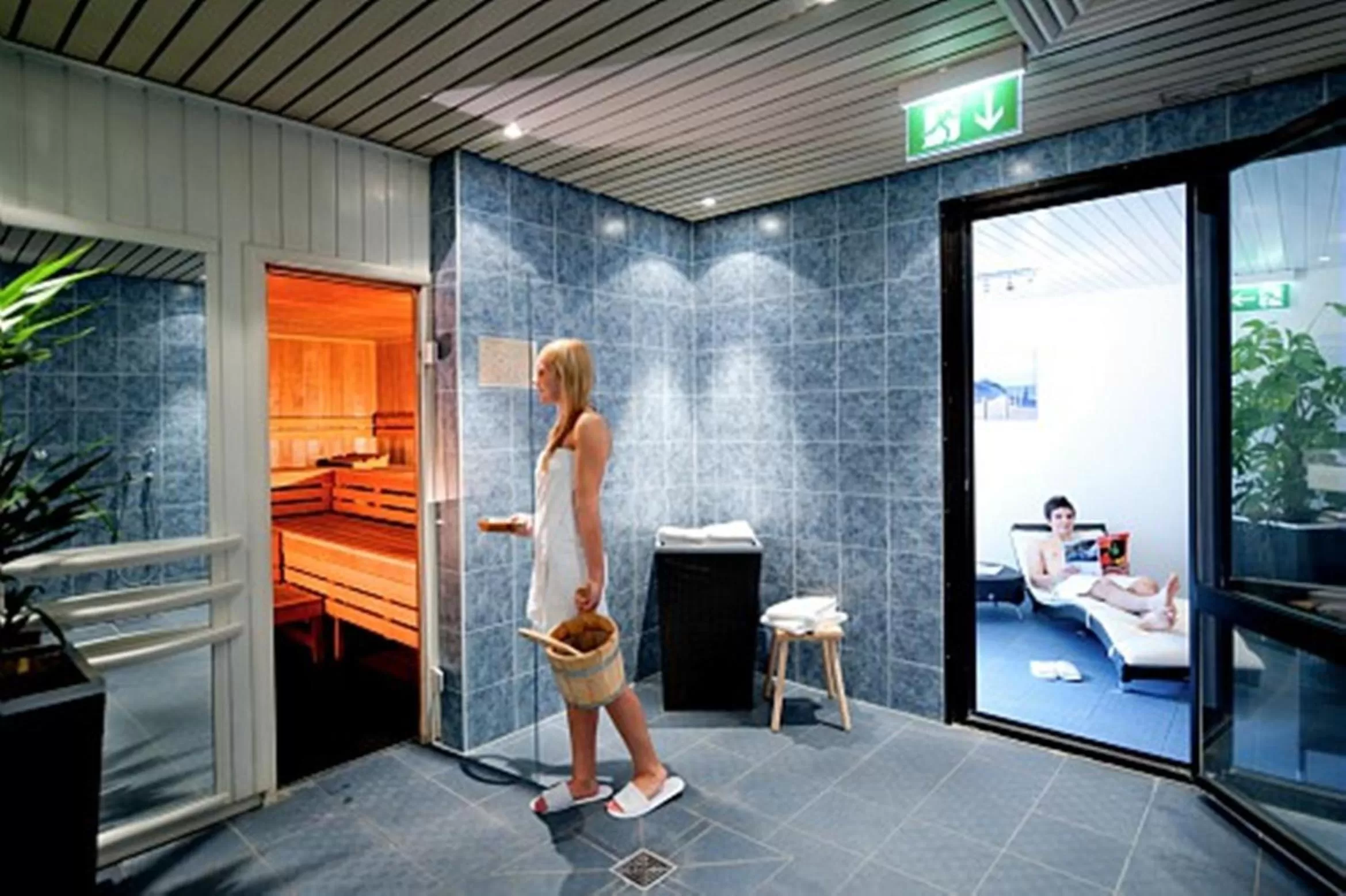 Sauna in Mercure Hotel Köln West