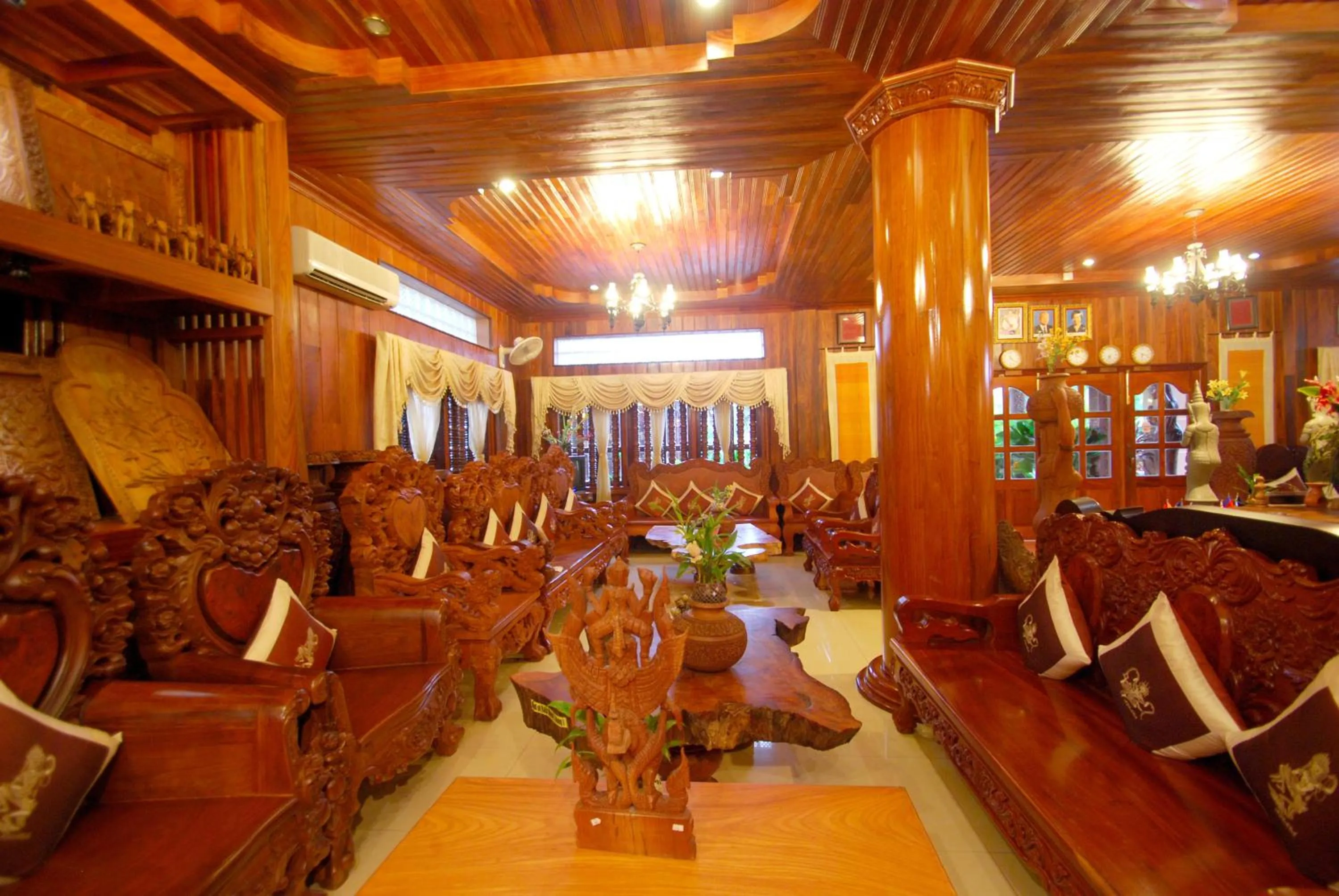 Living room in Shining Angkor Boutique Hotel