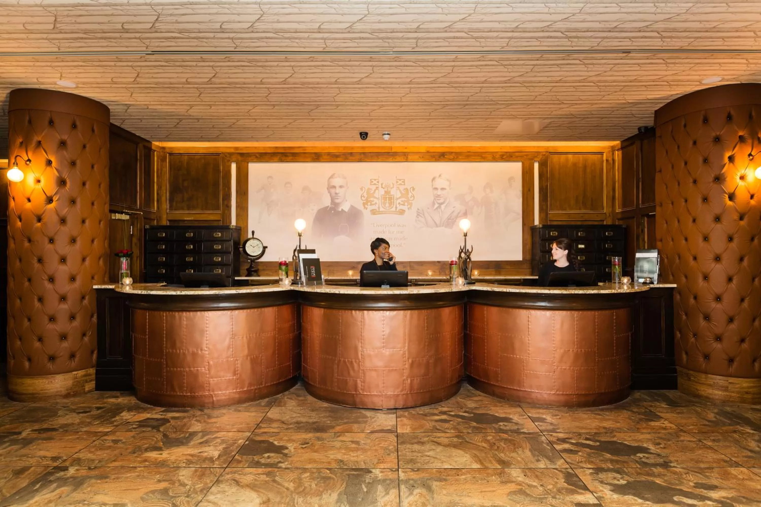 Lobby or reception in The Shankly Hotel
