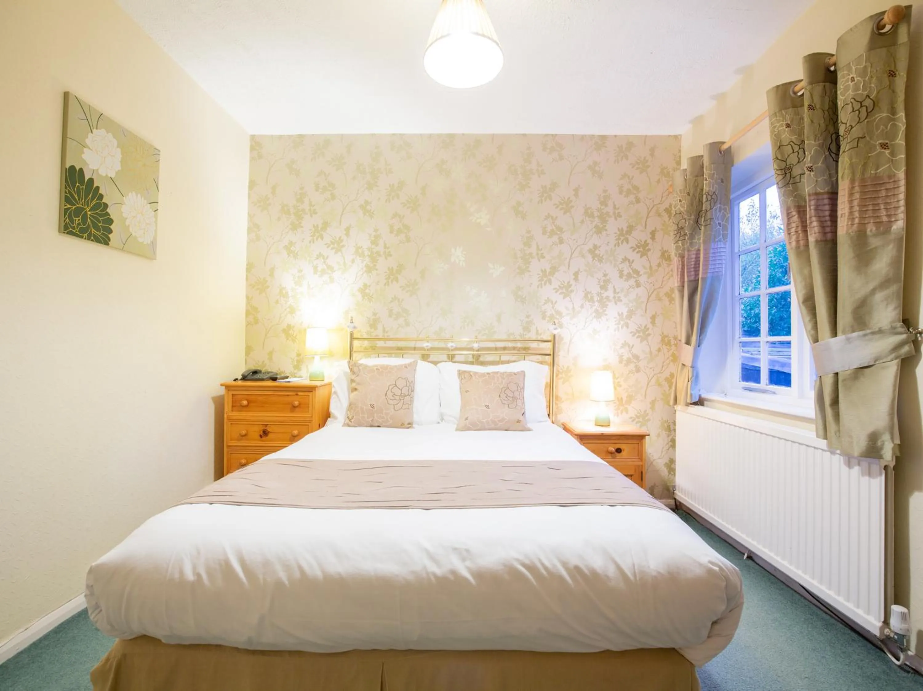 Bed in Wincham Hall Hotel