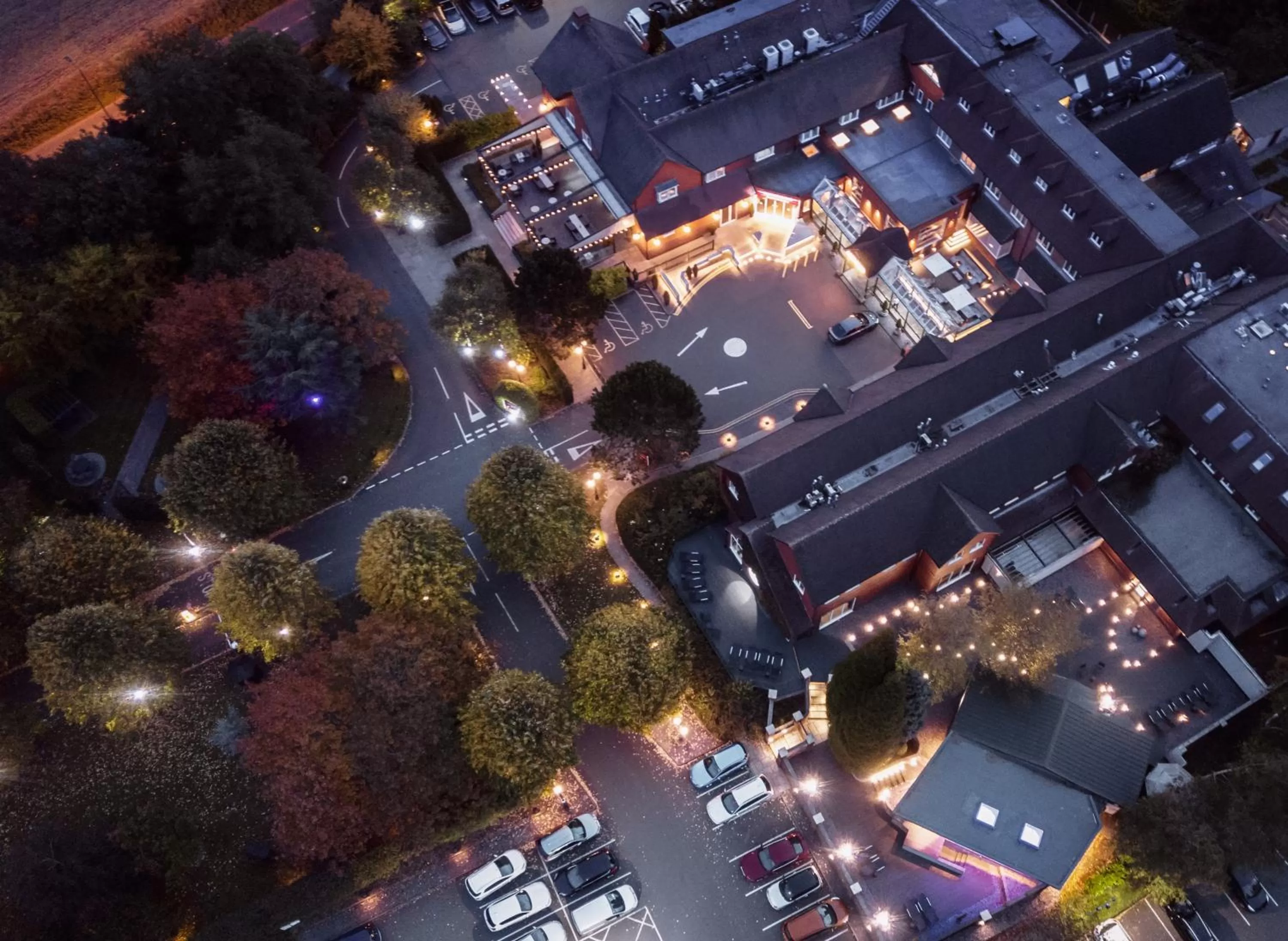 Bird's eye view in Fairlawns, Hotel And Spa