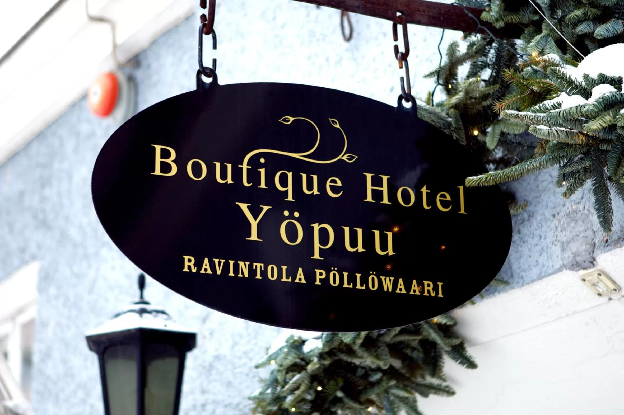 Property logo or sign in Boutique Hotel Yöpuu
