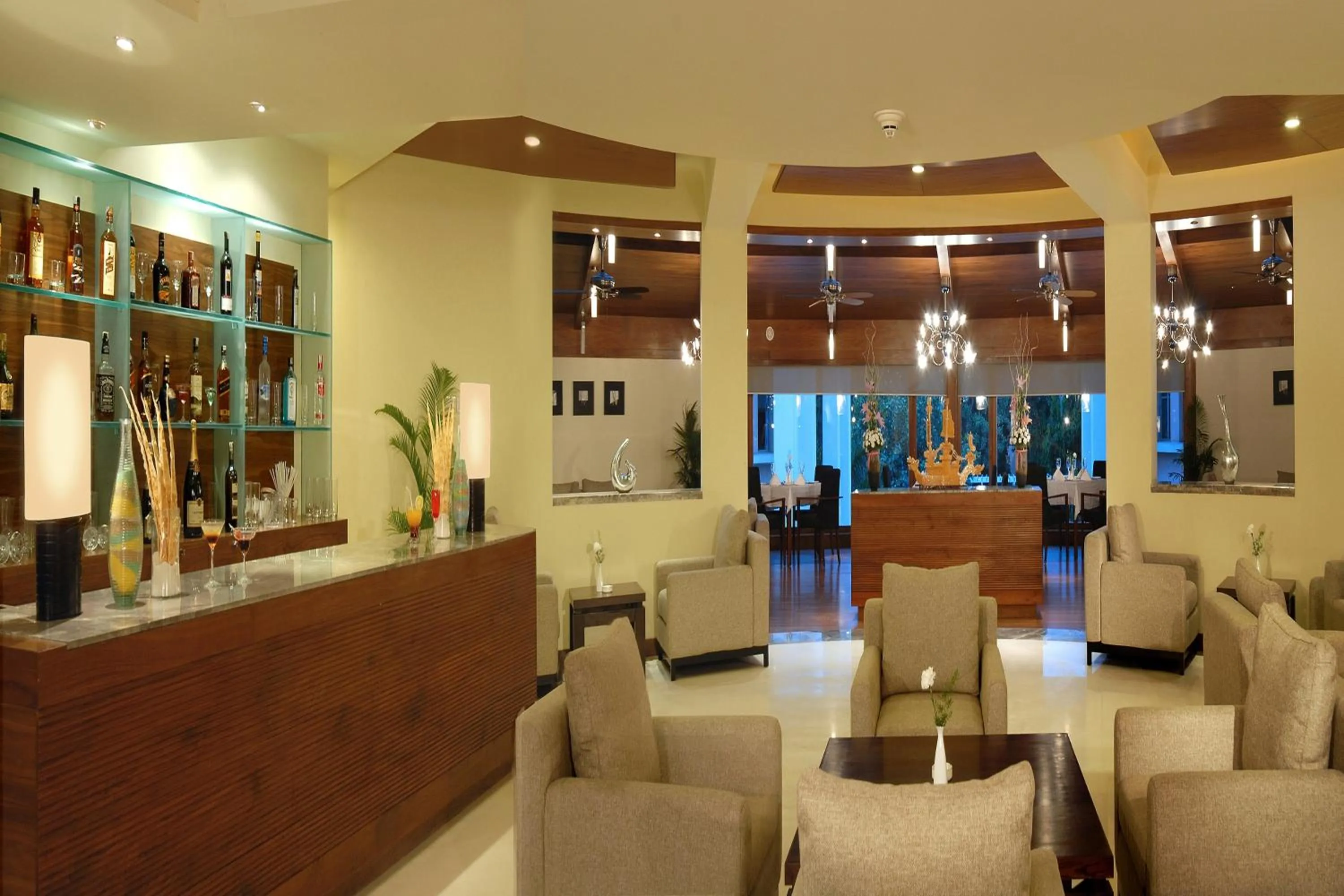 Lounge or bar in The Manohar Hyderabad