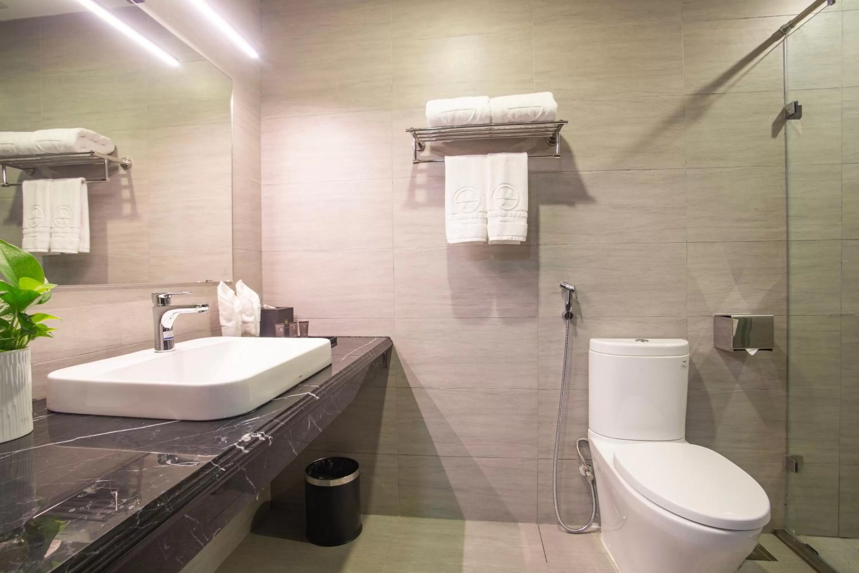 Bathroom in Western Skyline Hotel