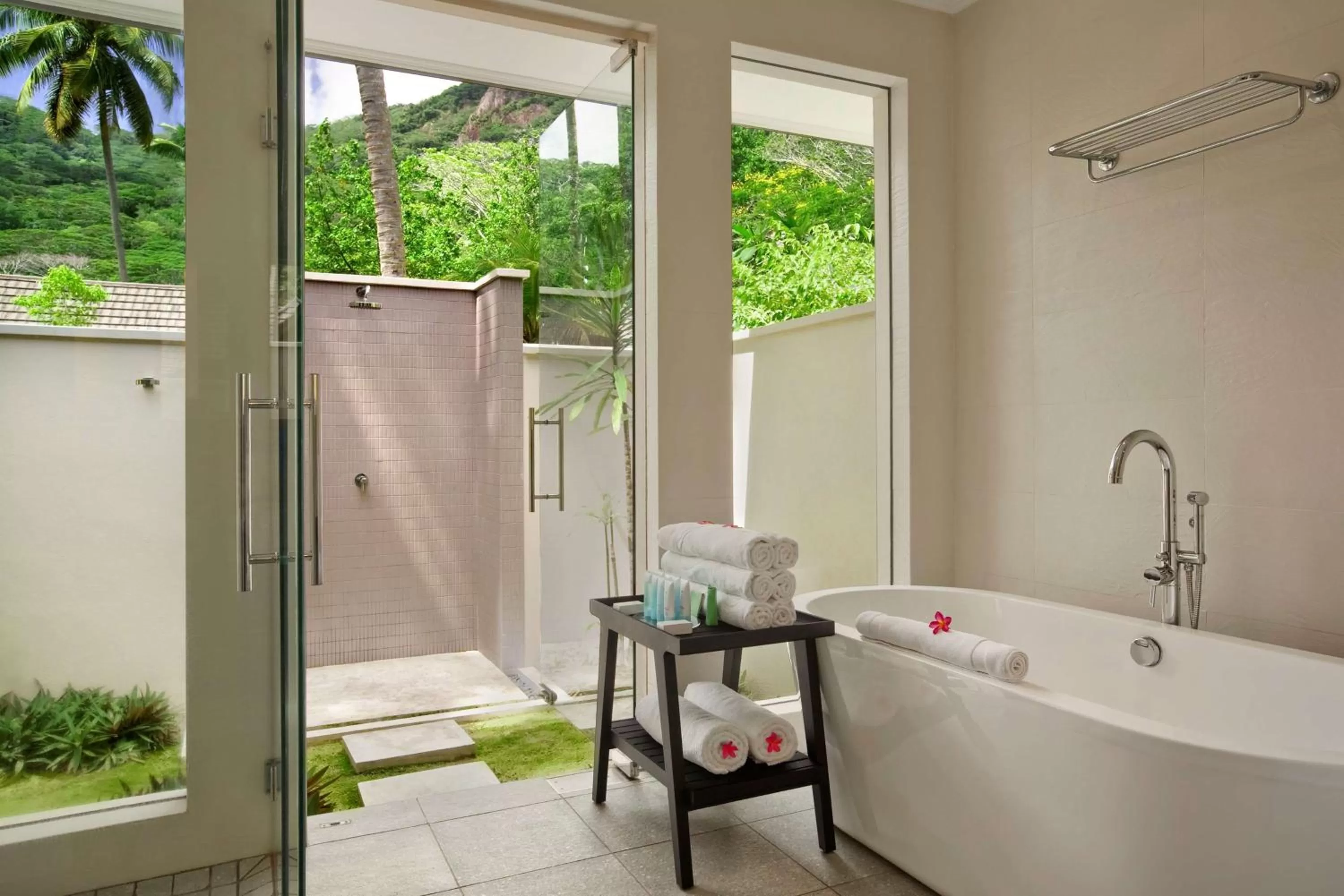 Bathroom in Hilton Seychelles Labriz Resort & Spa