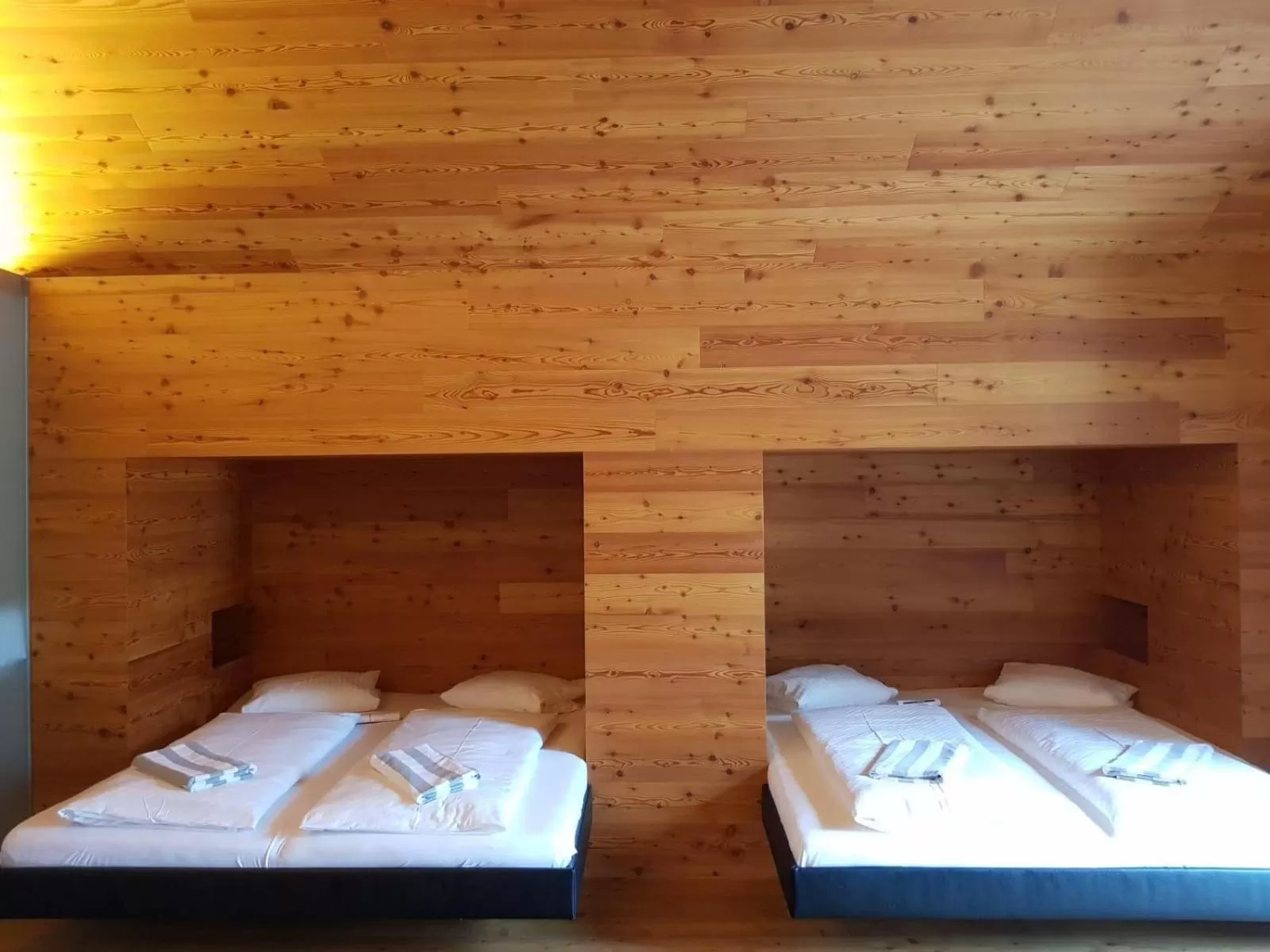 Bed in Hotel Hinteregger