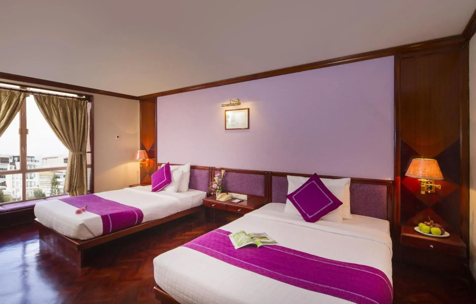 Deluxe Twin Room in TTC Hotel - Da Lat Deluxe Twin Room in TTC Hotel - Da Lat