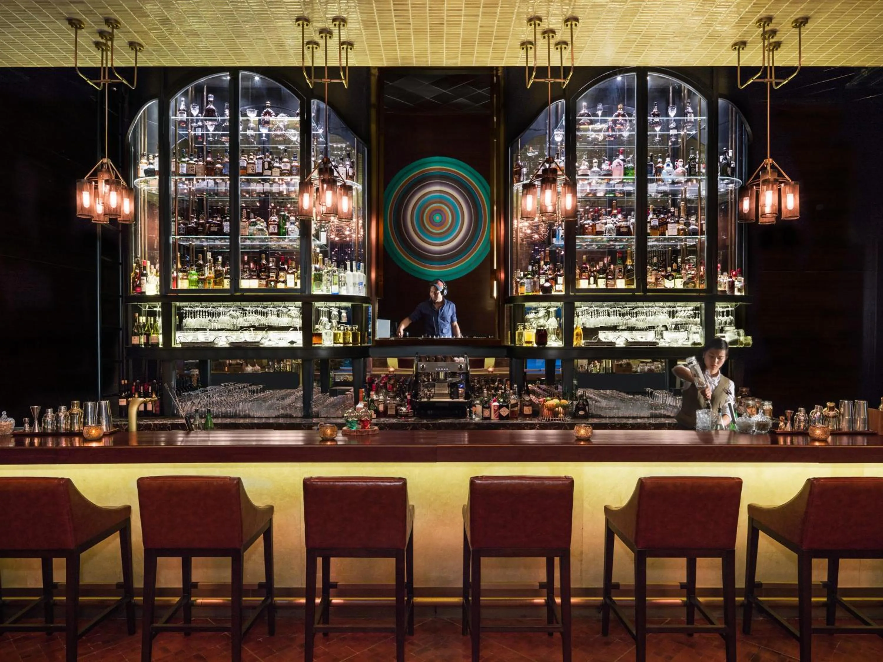 Lounge or bar in Upper House Chengdu